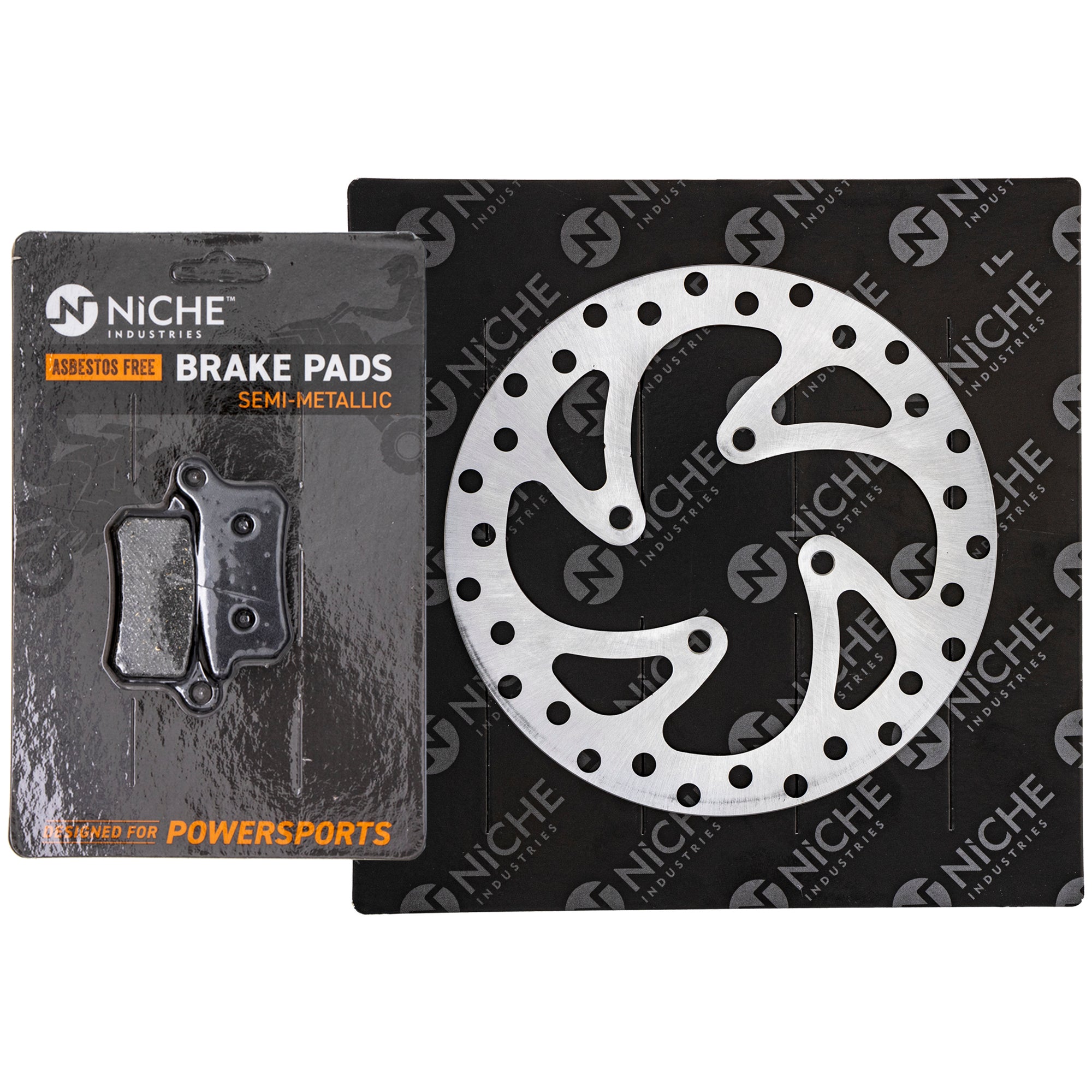 Single Rotor & Brake Pads Set for zOTHER Yamaha TC65 65 47013090200 46113030000 NICHE MK1007286