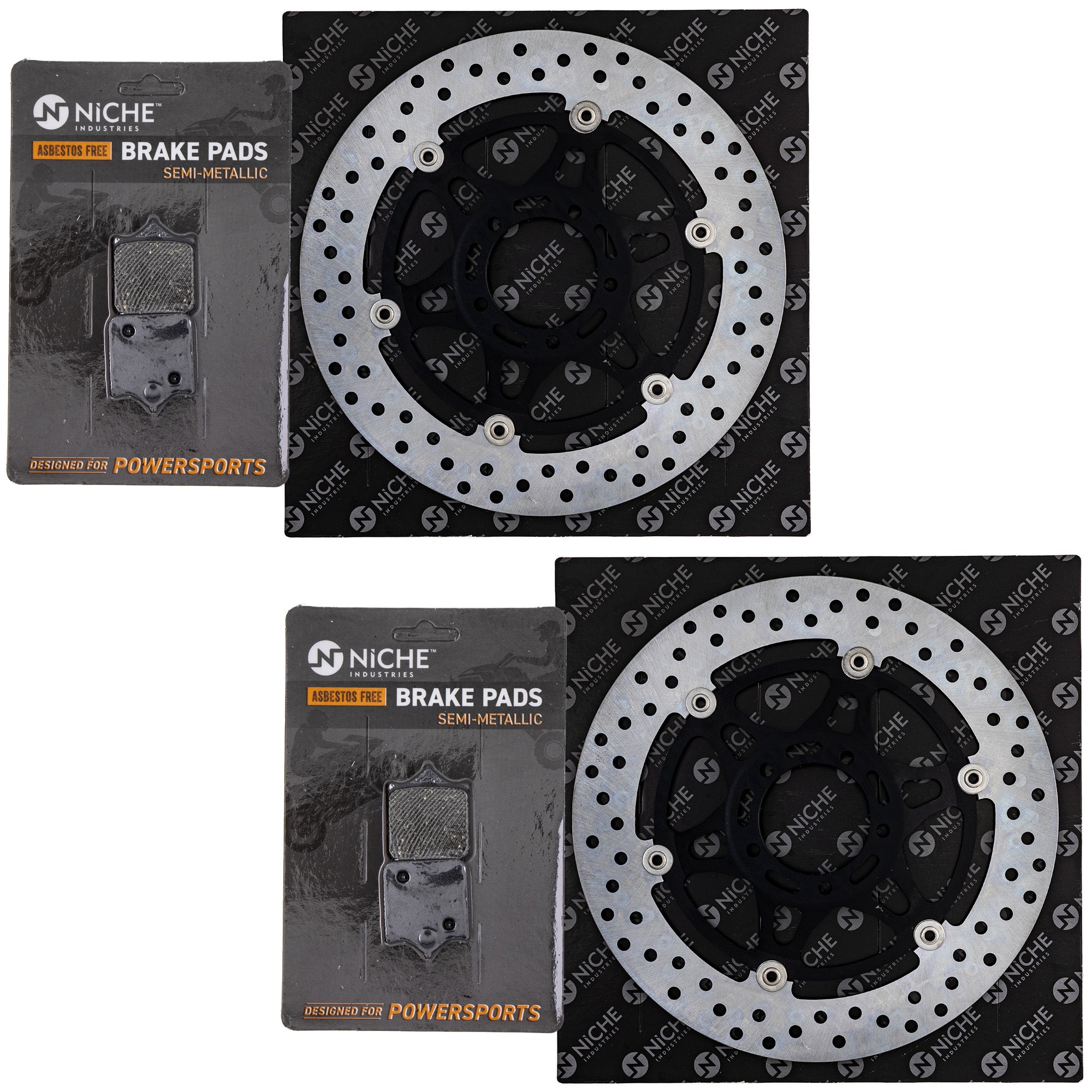 NICHE MK1007299 Brake Pad Set for zOTHER Triumph Kawasaki 999 749