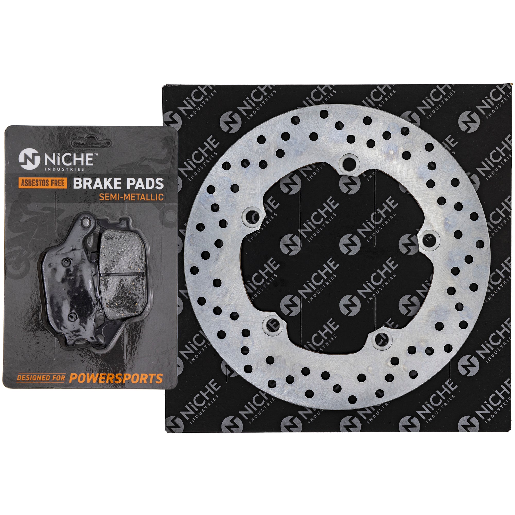 Single Rotor & Brake Pads Set for zOTHER Triumph XSR900 Tracer MT-09 43105-MW0-425 NICHE MK1007300