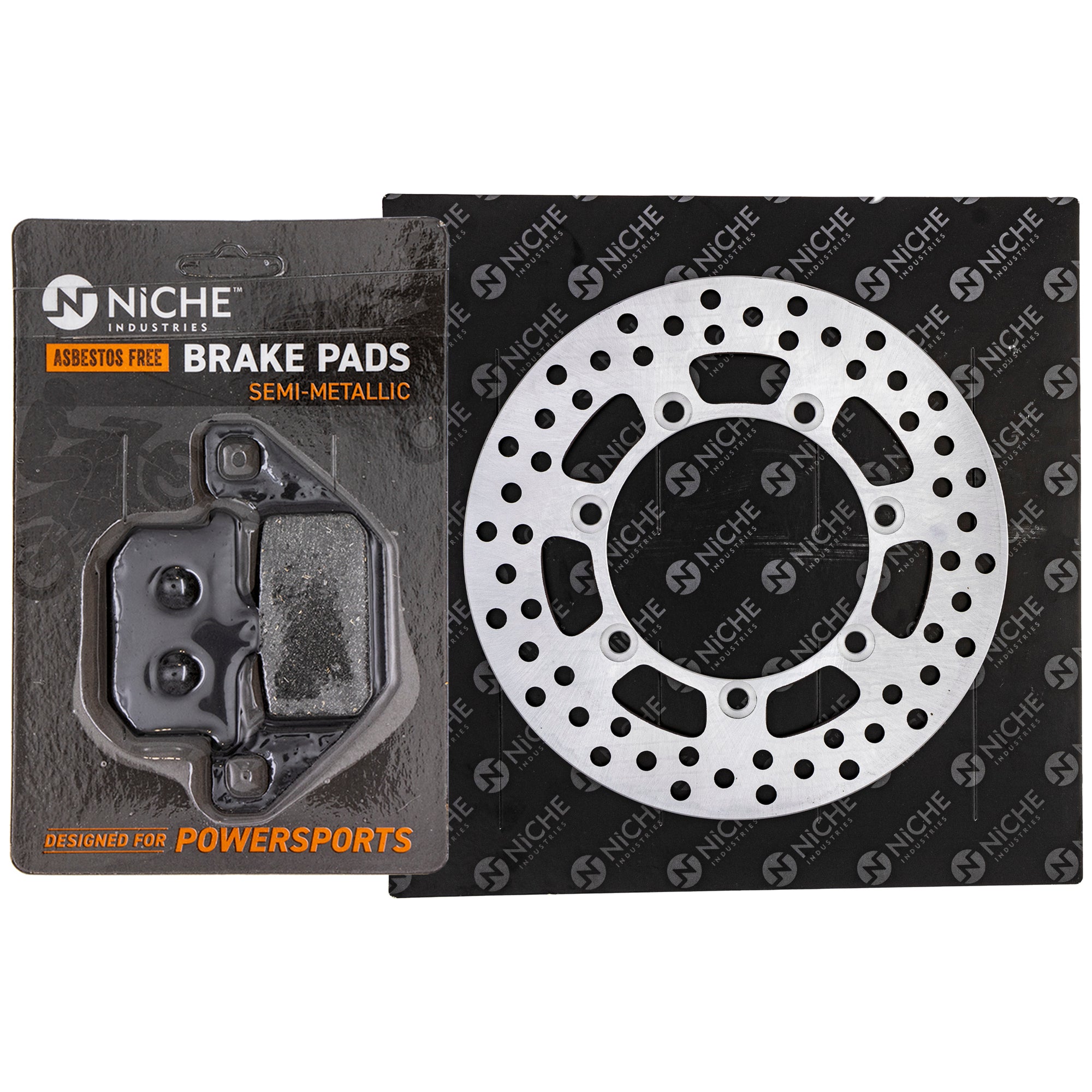 Single Rotor & Brake Pads Set for zOTHER Honda Vulcan 43082-1194 43082-1062 43082-1029 NICHE MK1007307