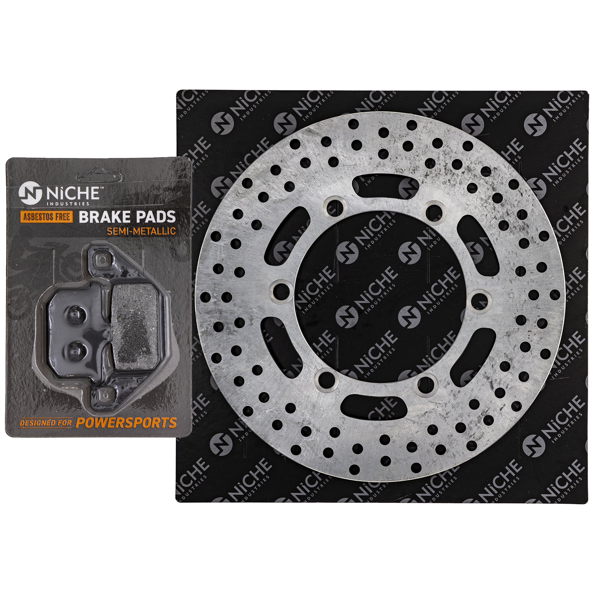 NICHE MK1007323 Single Pad and Rotor Set for Suzuki BRP Can-Am