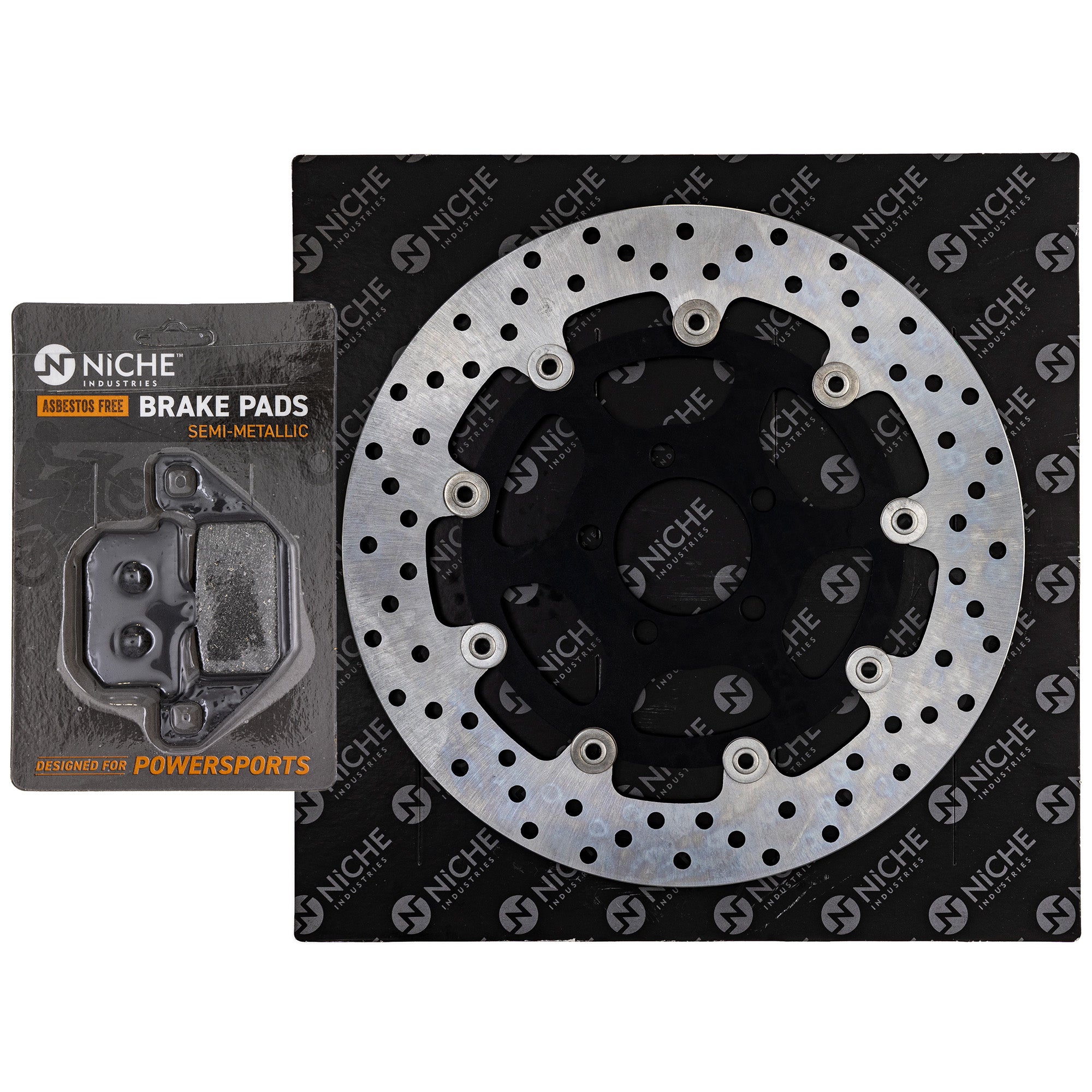 NICHE MK1007333 Single Pad and Rotor Set for zOTHER Triumph
