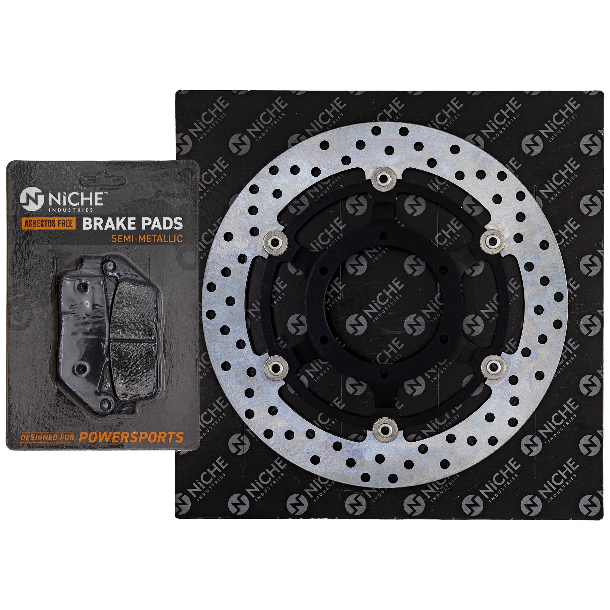 NICHE MK1007350 Single Pad and Rotor Set for zOTHER Triumph