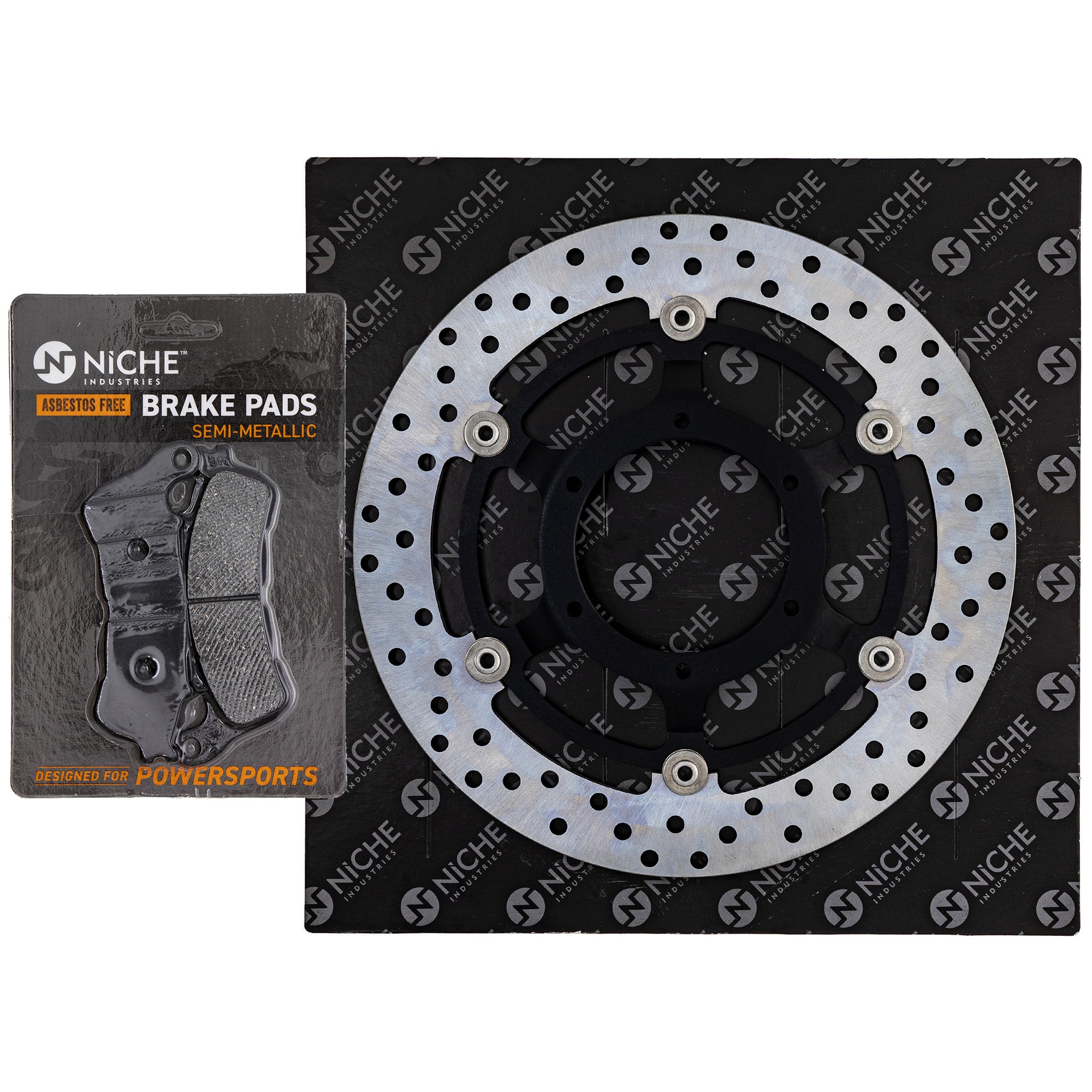 NICHE MK1007352 Single Pad and Rotor Set for zOTHER Yamaha Suzuki