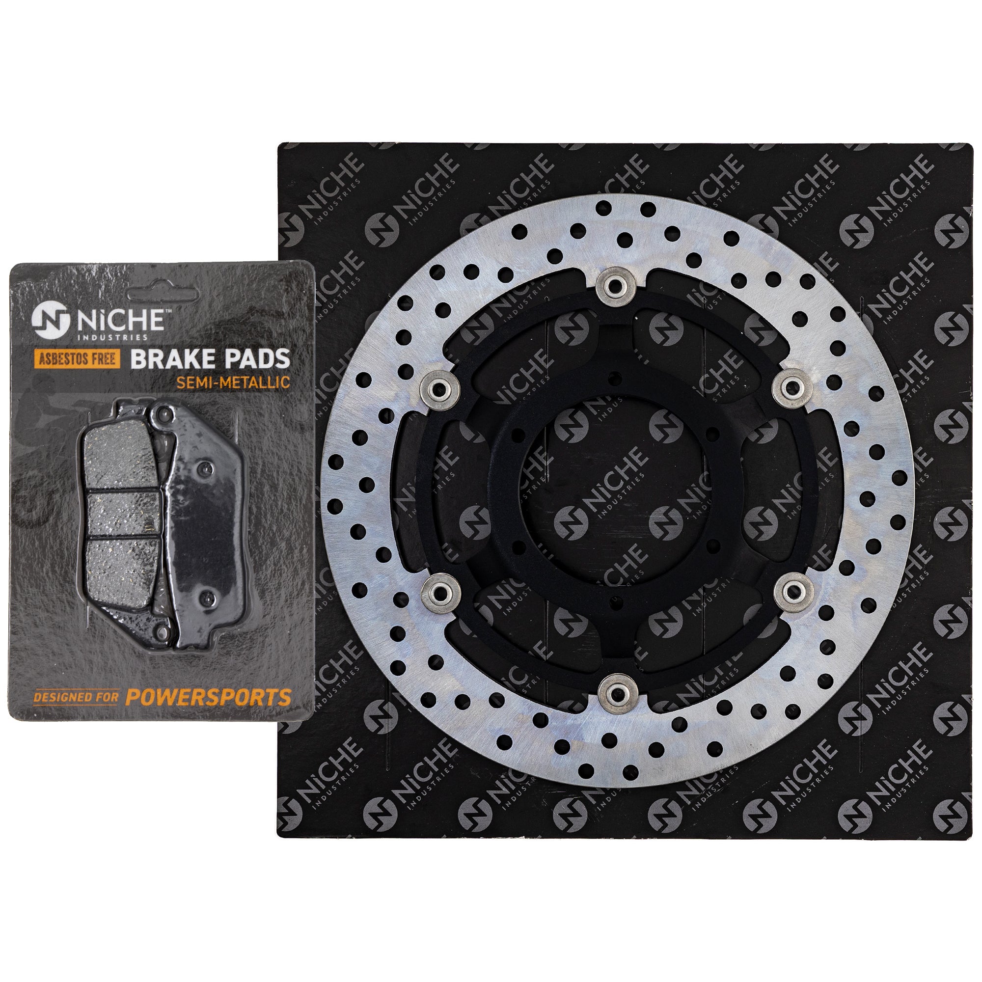 NICHE MK1007353 Single Pad and Rotor Set for zOTHER Kawasaki