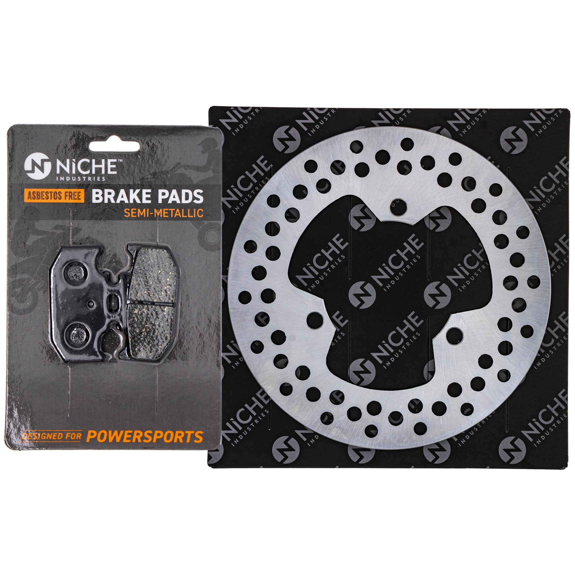 Single Rotor & Brake Pads Set for zOTHER Yamaha Suzuki Kawasaki BRP Can-Am Ski-Doo Sea-Doo NICHE MK1007362