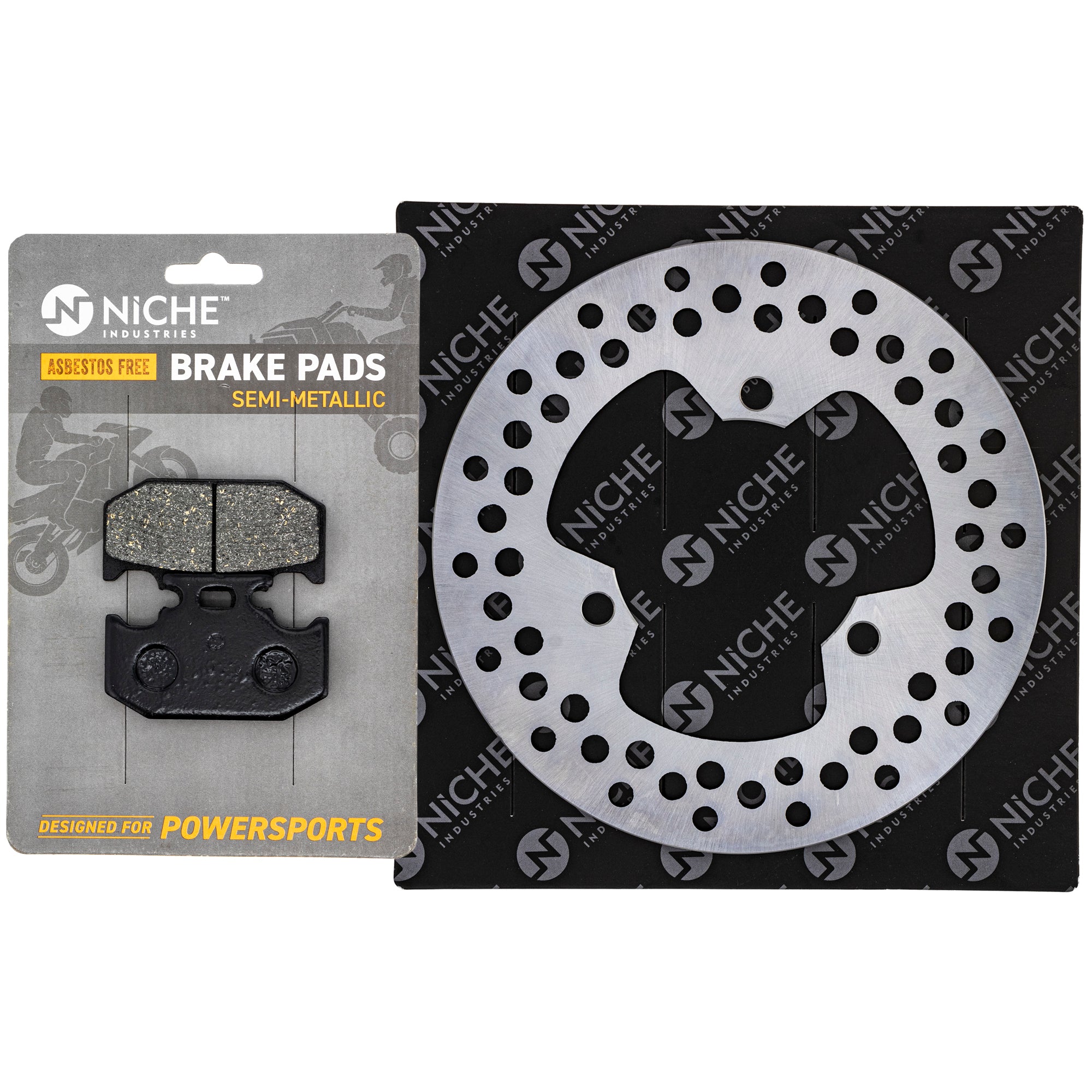 Single Rotor & Brake Pads Set for zOTHER Yamaha Serow 5GF-W0046-00-00 NICHE MK1007363
