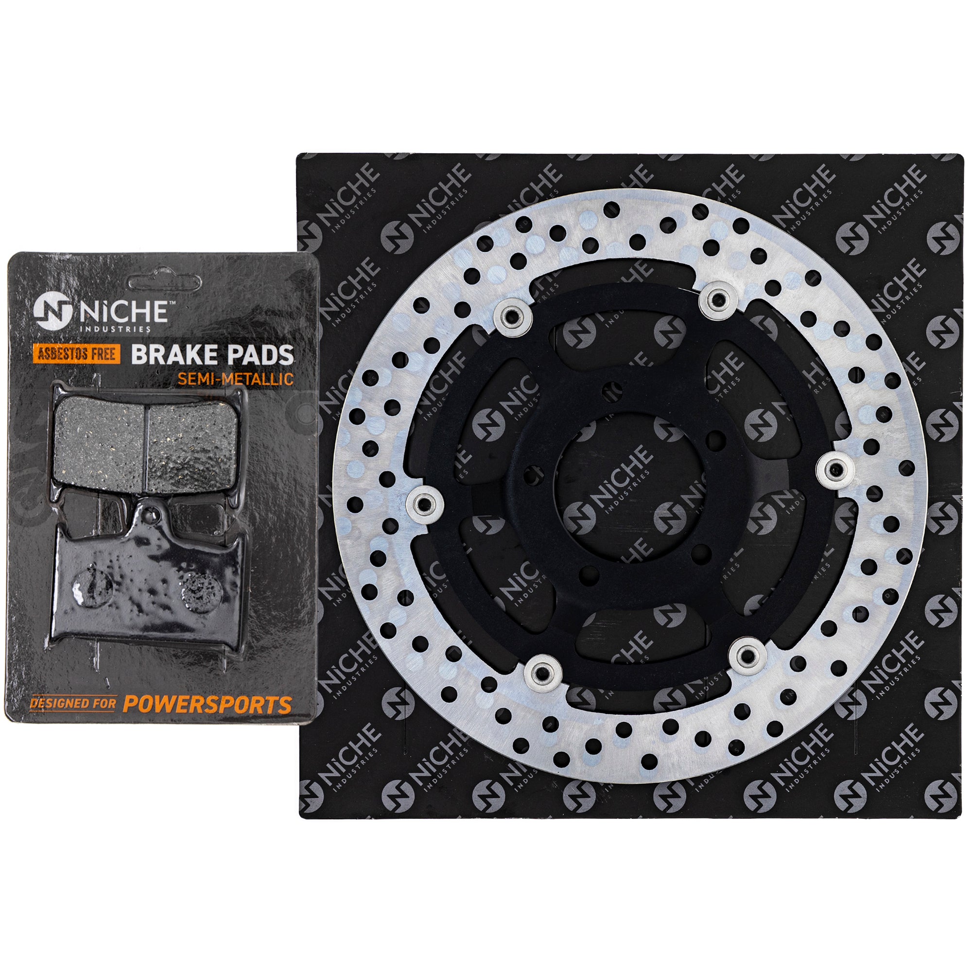 NICHE MK1007385 Brake Pad Set for zOTHER Kawasaki TT600 Speed