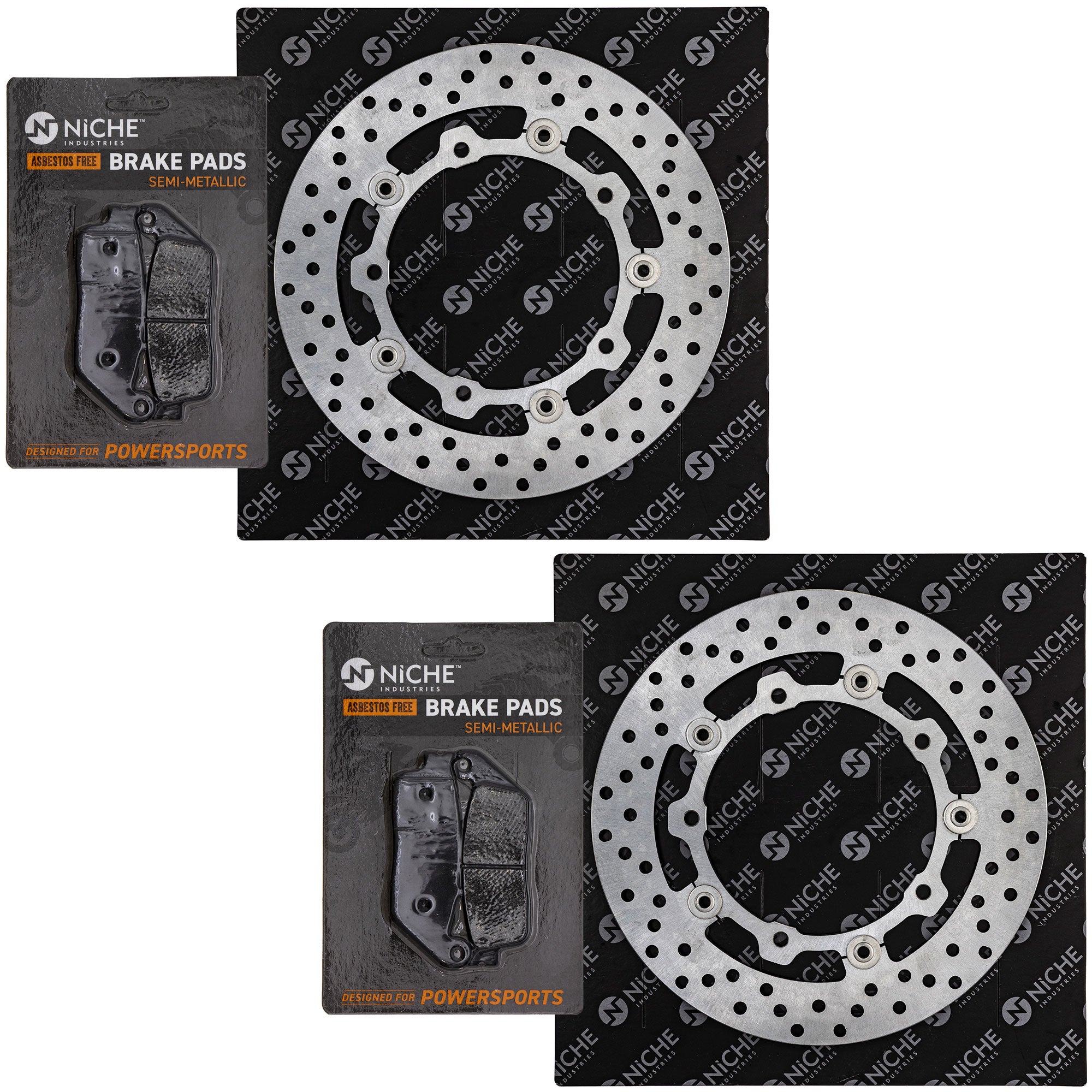 NICHE MK1007411 Brake Pad Set for zOTHER BMW Majesty 06455-MV4-405