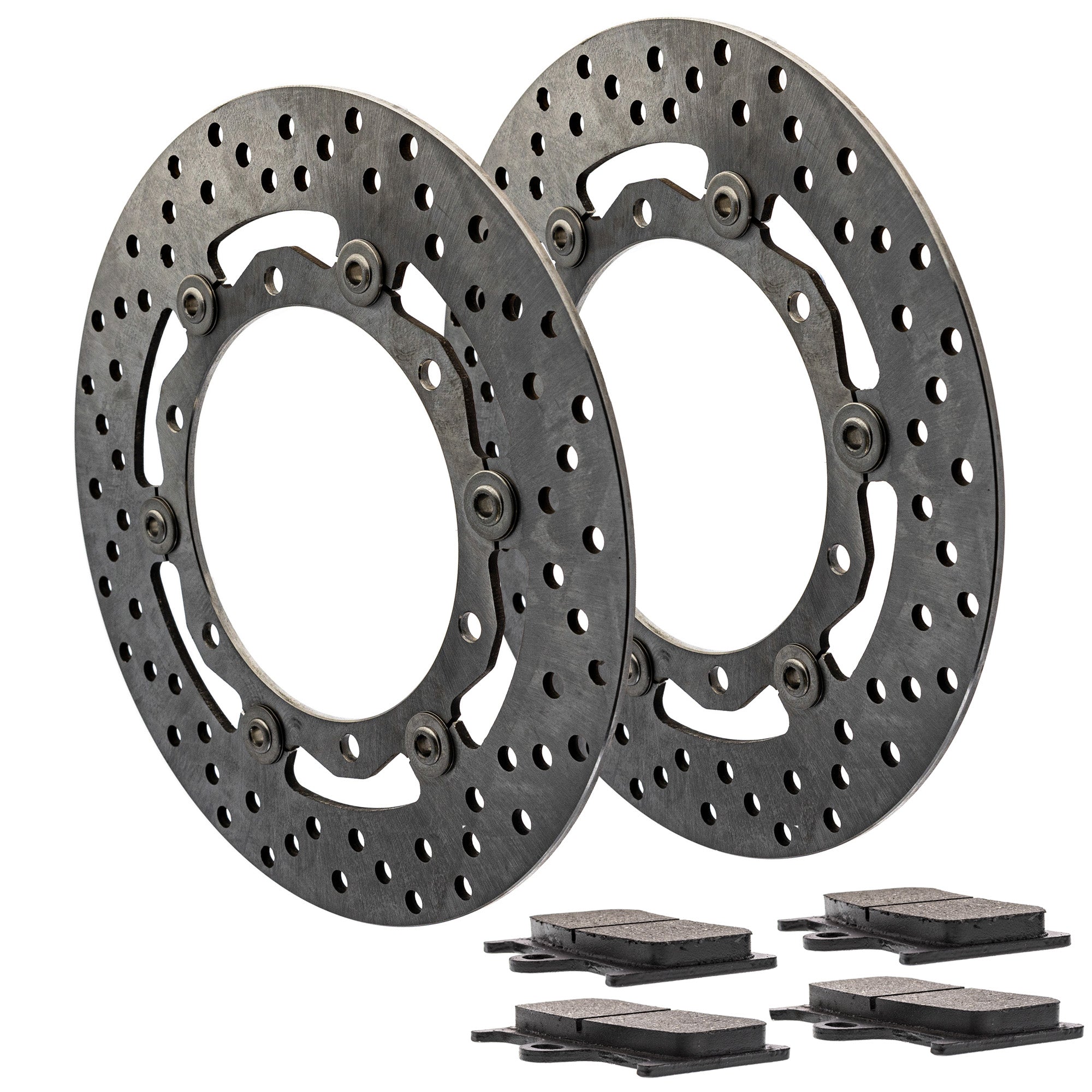 Complete Front or Rear Pad and Rotor Set for zOTHER Yamaha Suzuki Kawasaki TMax NICHE MK1007415