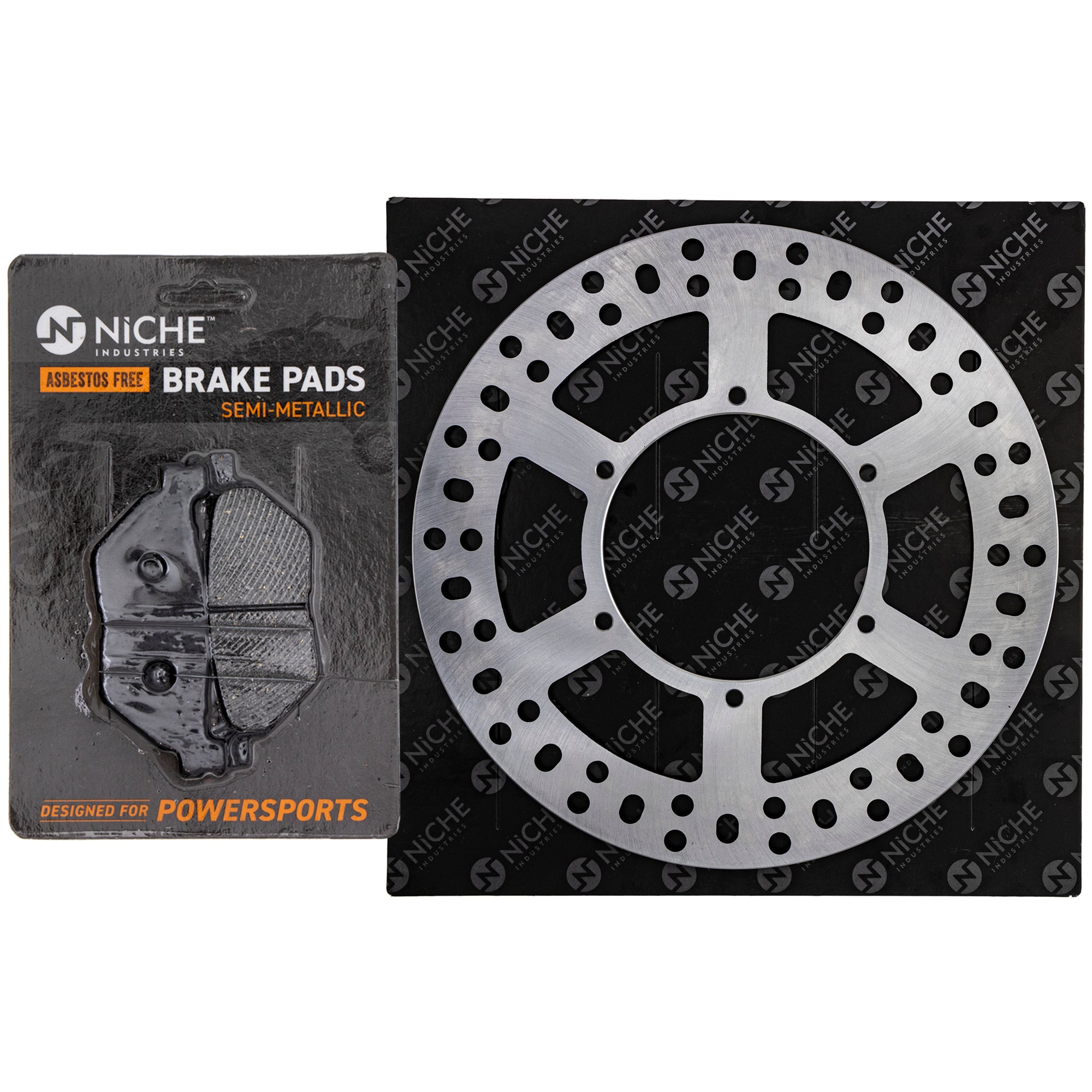 Single Rotor & Brake Pads Set Yamaha | NICHE PARTS