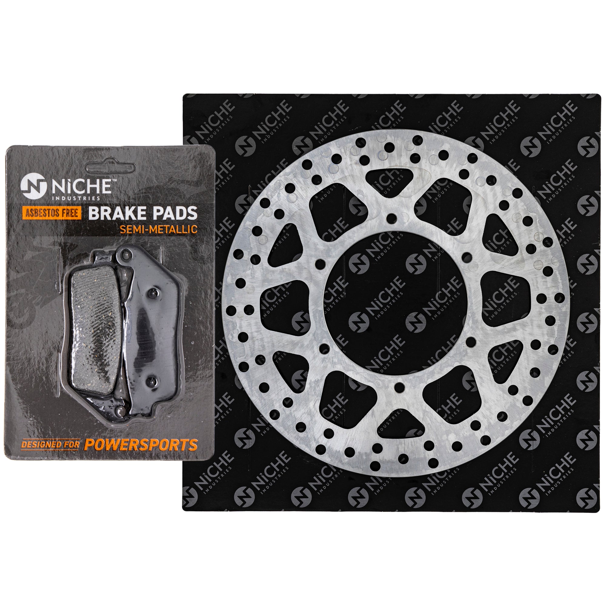 Single Rotor & Brake Pads Set for zOTHER Honda GW250 69100-10840 59100-21870 45105-ML7-405 NICHE MK1007428