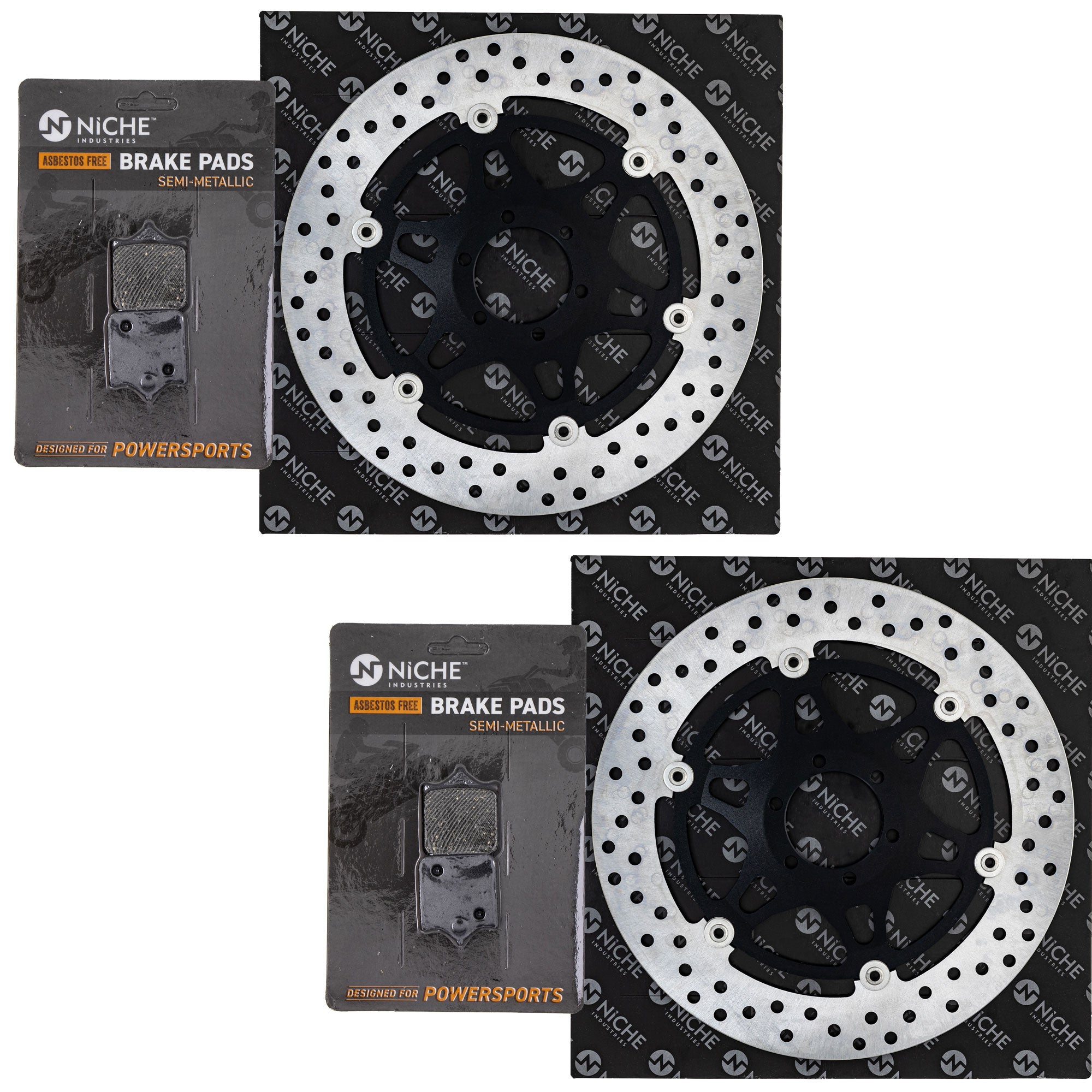 NICHE MK1007439 Brake Pad Set for zOTHER Suzuki Kawasaki 996R 748