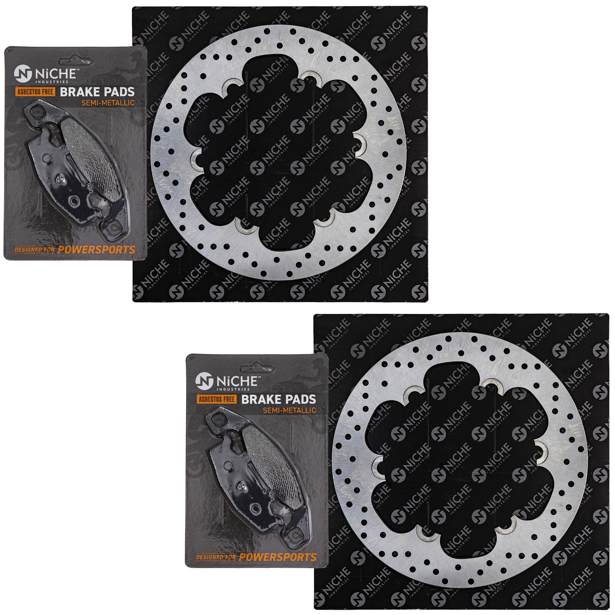 NICHE MK1007478 Brake Pad Set for zOTHER Yamaha Ninja 43082-1161