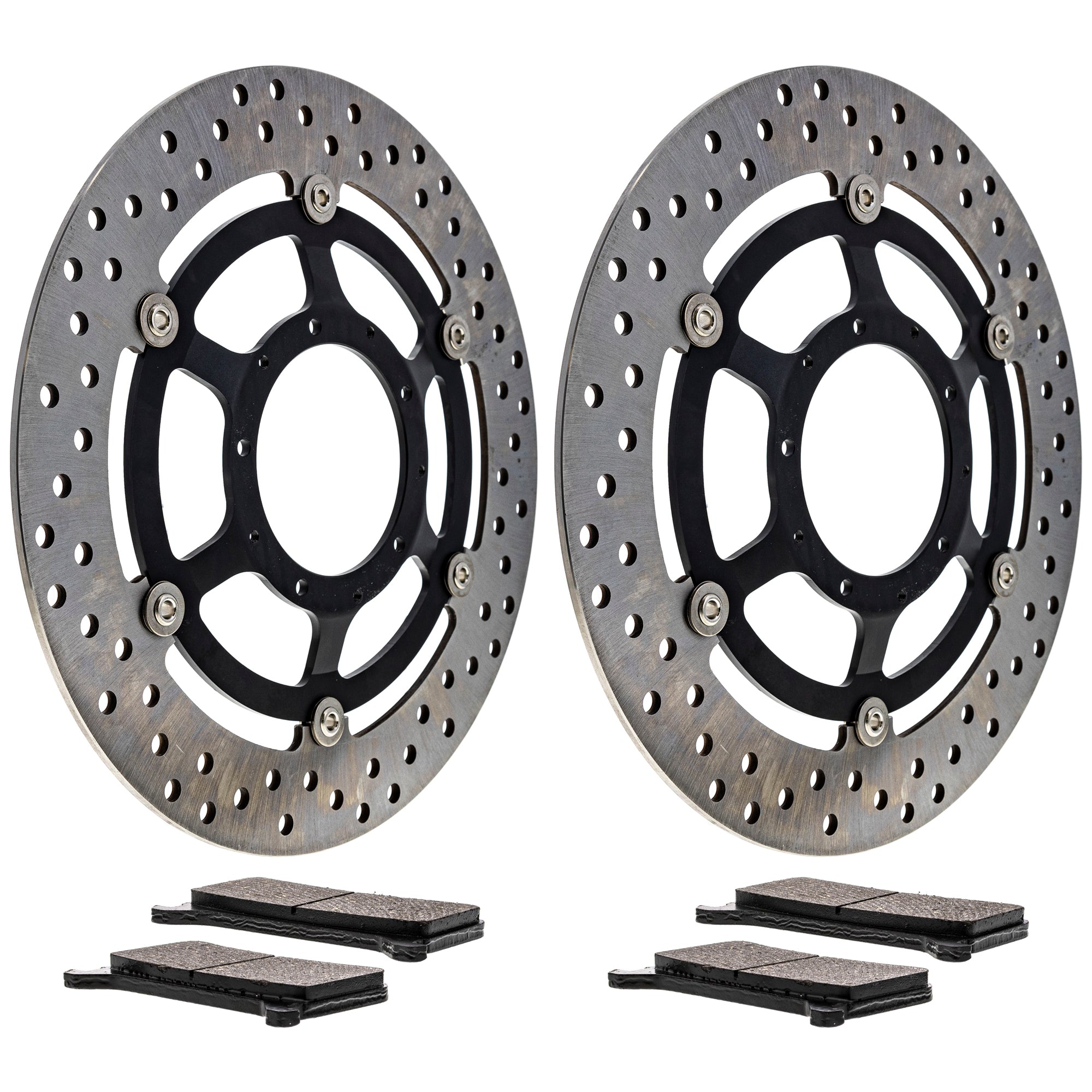 Front Brake Rotors and Pads Kit for zOTHER Yamaha Suzuki Polaris Kawasaki CBR1000RR NICHE MK1007501