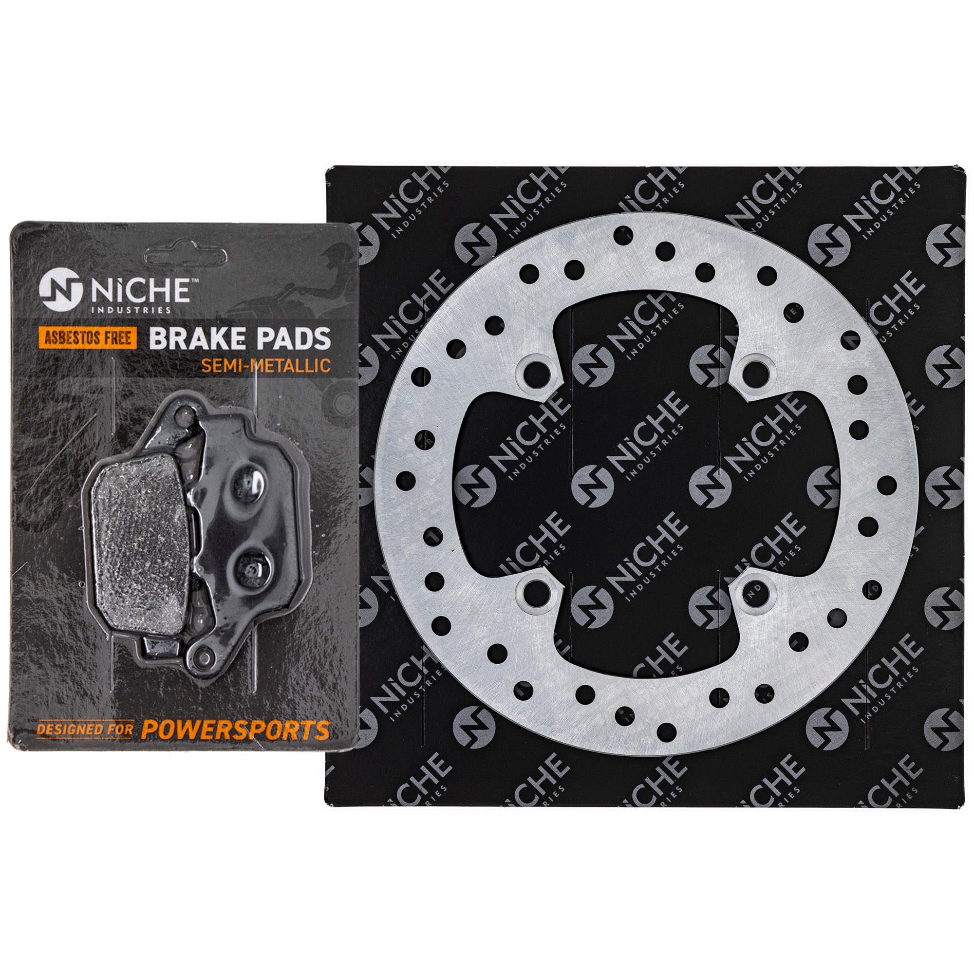 Single Rotor & Brake Pads Set for zOTHER Kawasaki XR600R XR400R XR250R CRF230M T2020602 NICHE MK1007508