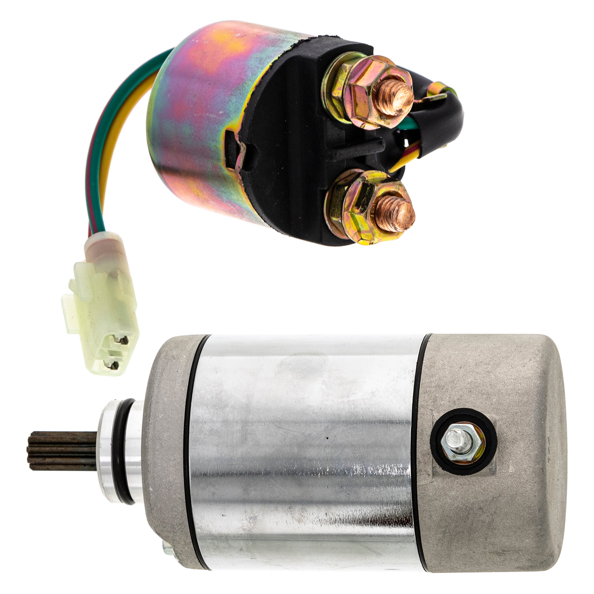 Starter Motor & Solenoid Kit for zOTHER Honda Arctic Cat Textron FourTrax 31200-HN7-003 NICHE MK1007516
