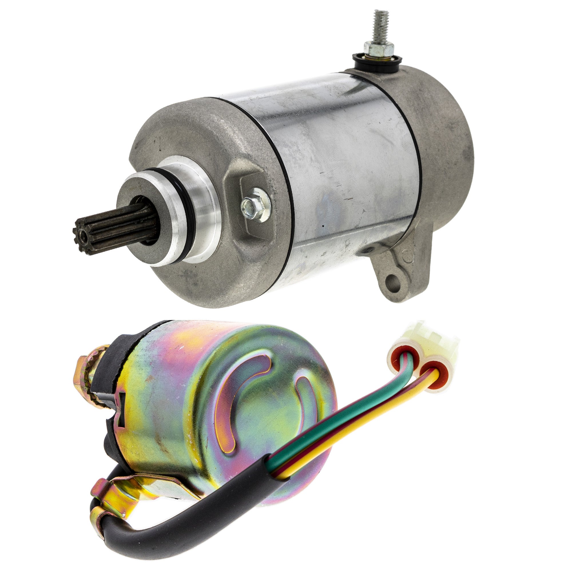 Starter Motor & Solenoid Kit for zOTHER Honda Arctic Cat Textron FourTrax 31200-HN7-003 NICHE MK1007516