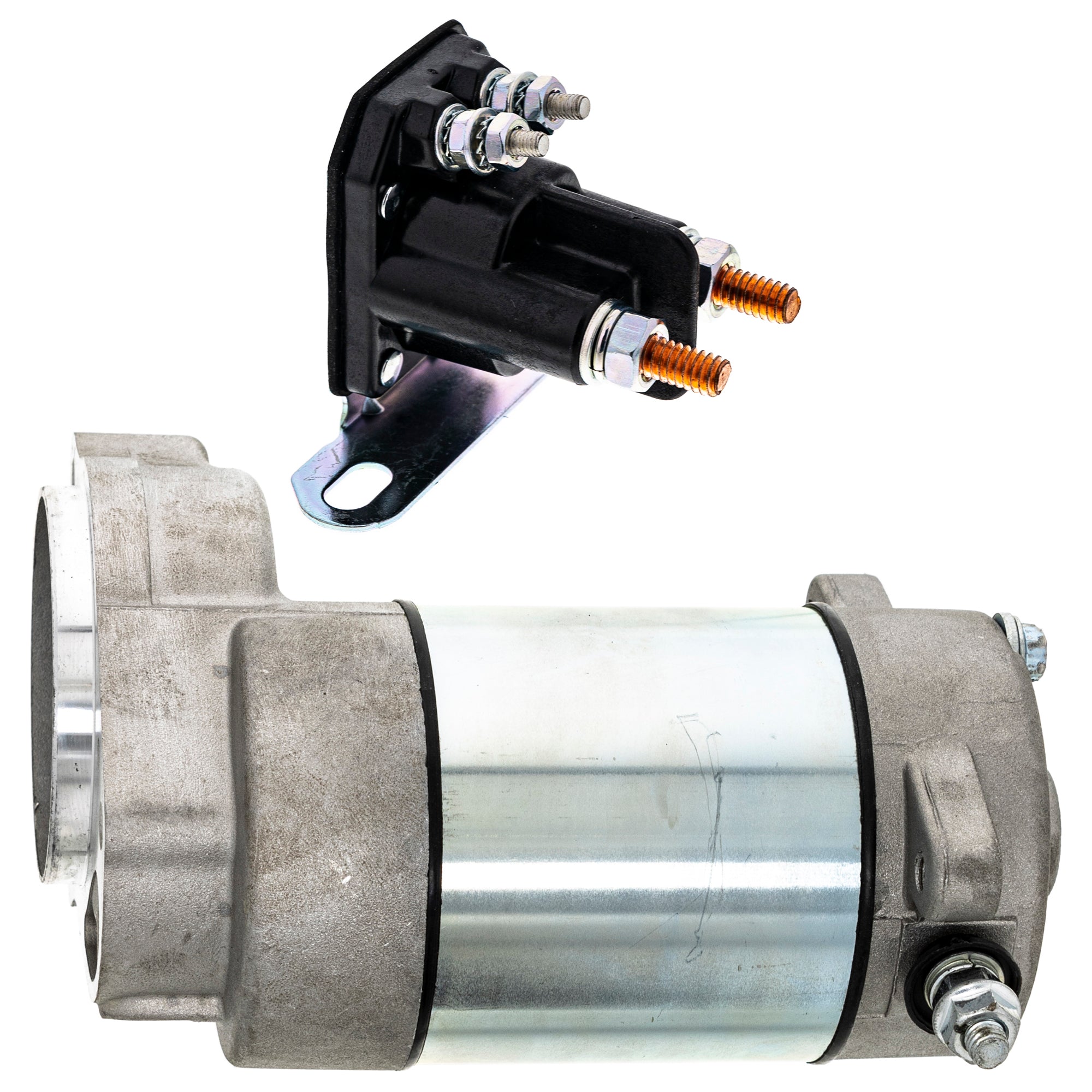 Starter Motor & Solenoid Kit for Polaris Trail Sportsman 3084403 NICHE MK1007519