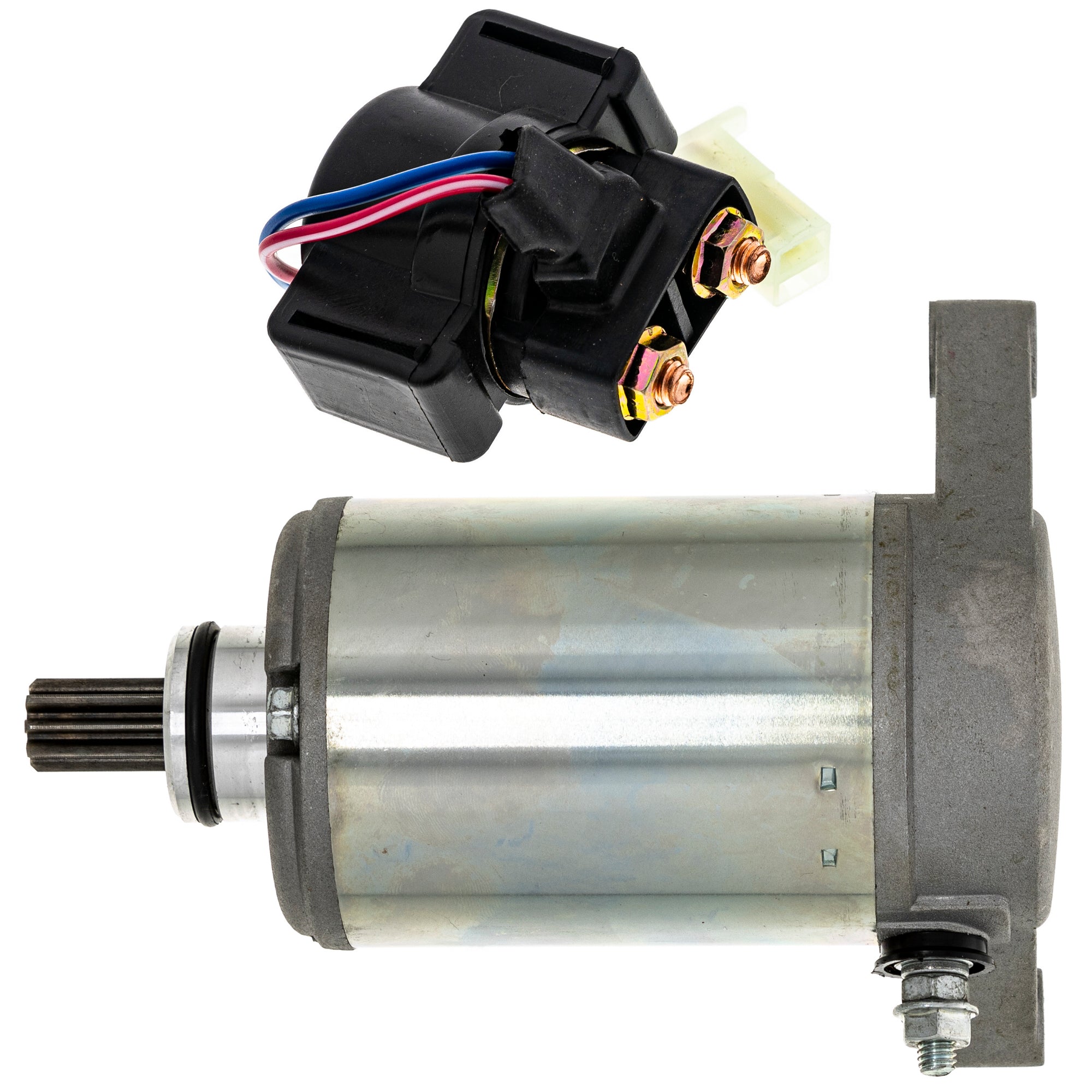 Starter Motor & Solenoid Kit for zOTHER Yamaha Warrior Terrapro Moto Kodiak NICHE MK1007523
