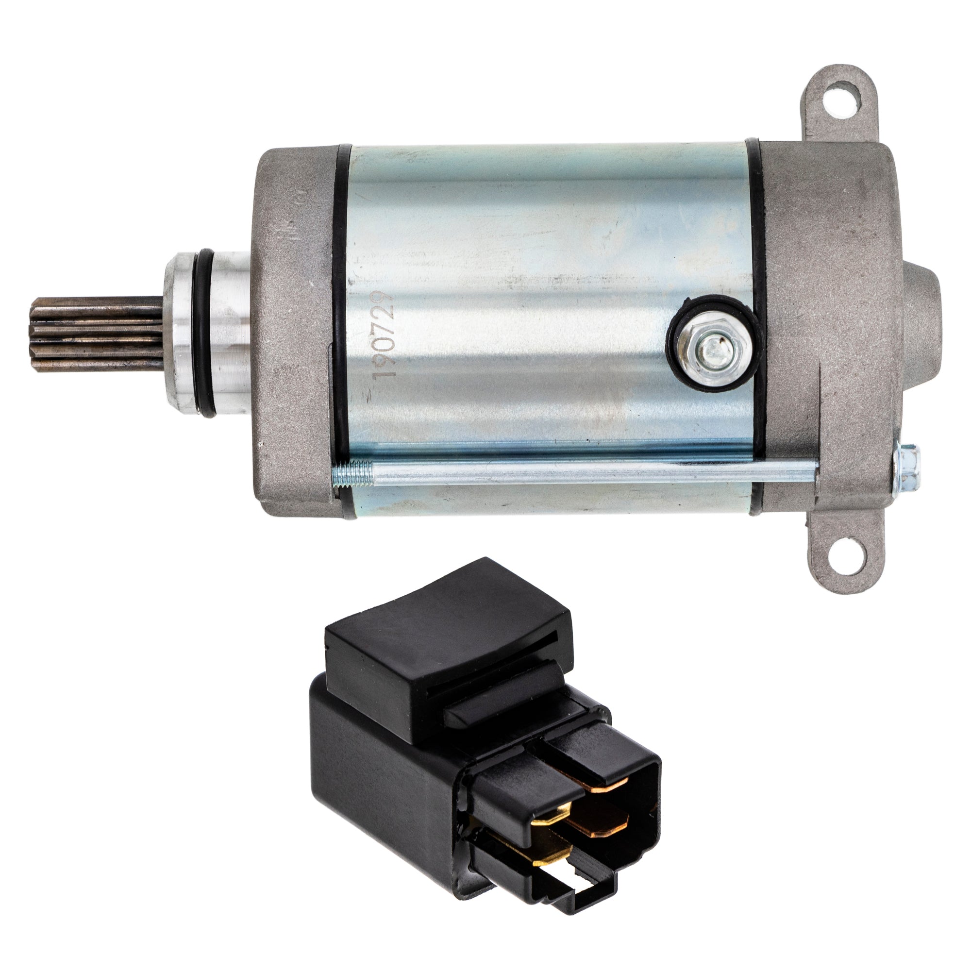 Starter Motor & Solenoid Kit for zOTHER Yamaha Rhino Kodiak Grizzly 5KM-81890-00-00 NICHE MK1007532