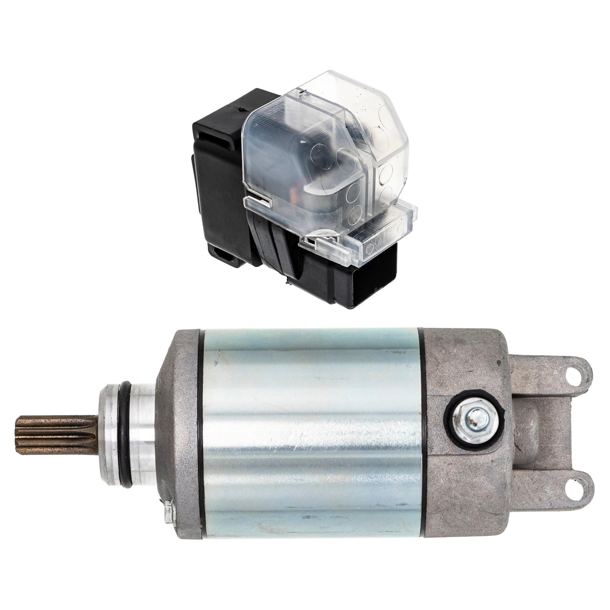 Starter Motor & Solenoid Kit for zOTHER Suzuki Kawasaki Arctic Cat Textron Quadsport NICHE MK1007537