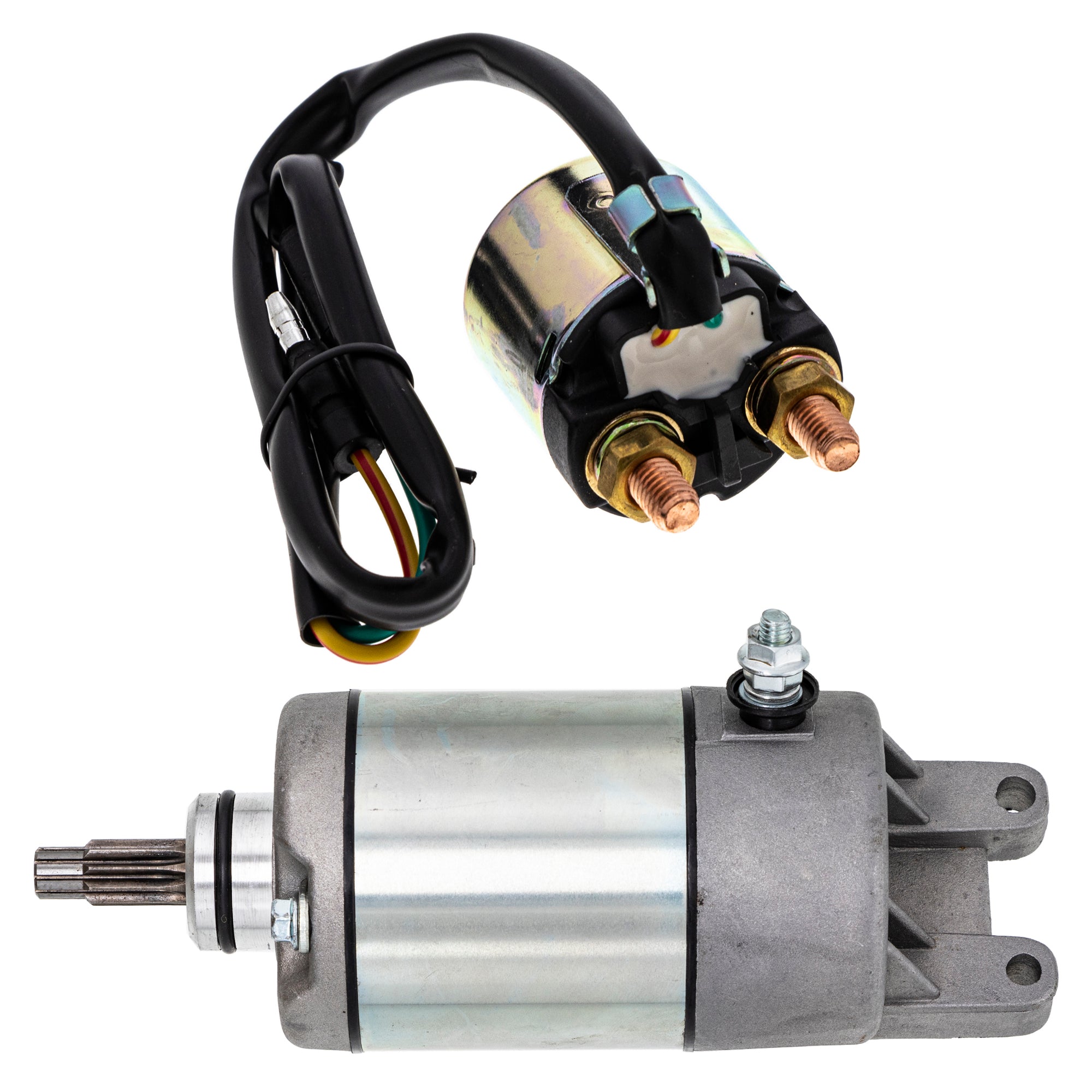 Starter Motor & Solenoid Kit for zOTHER Honda SporTrax FourTrax 31200-HM3-671 NICHE MK1007546