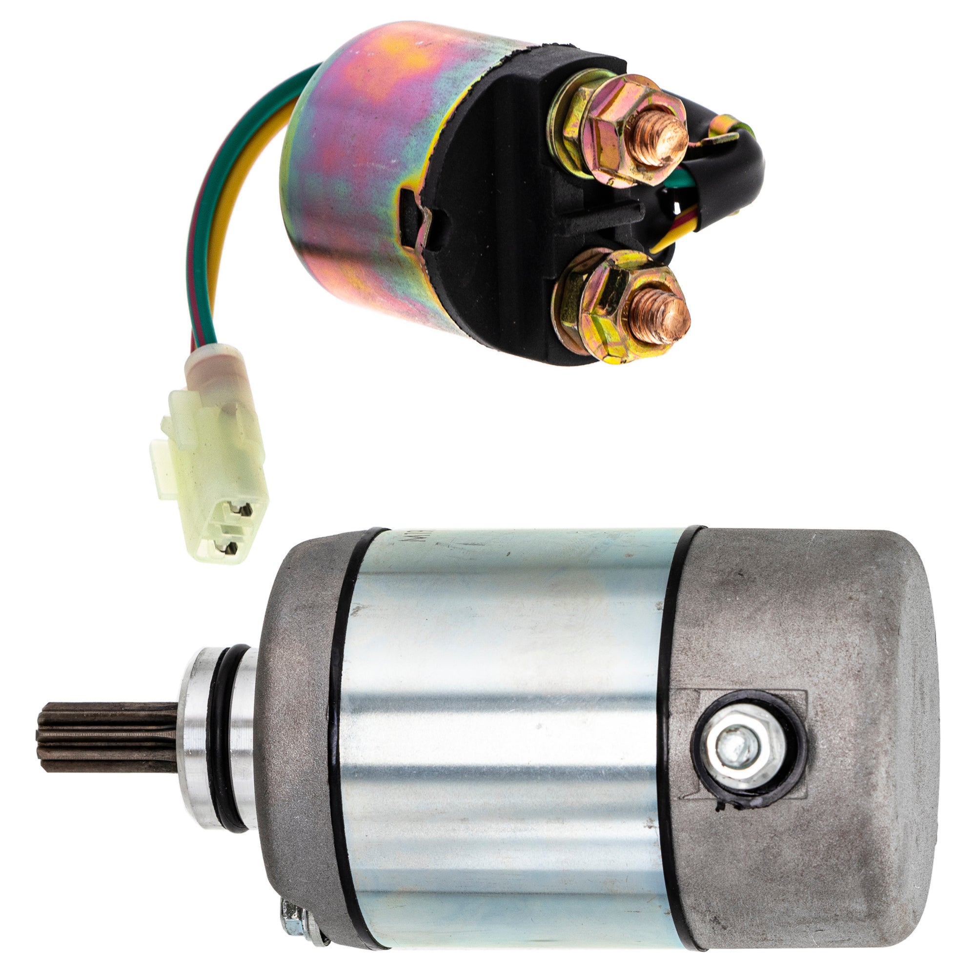 Starter Motor & Solenoid Kit for zOTHER Honda Arctic Cat Textron FourTrax 31200-HN5-M01 NICHE MK1007548