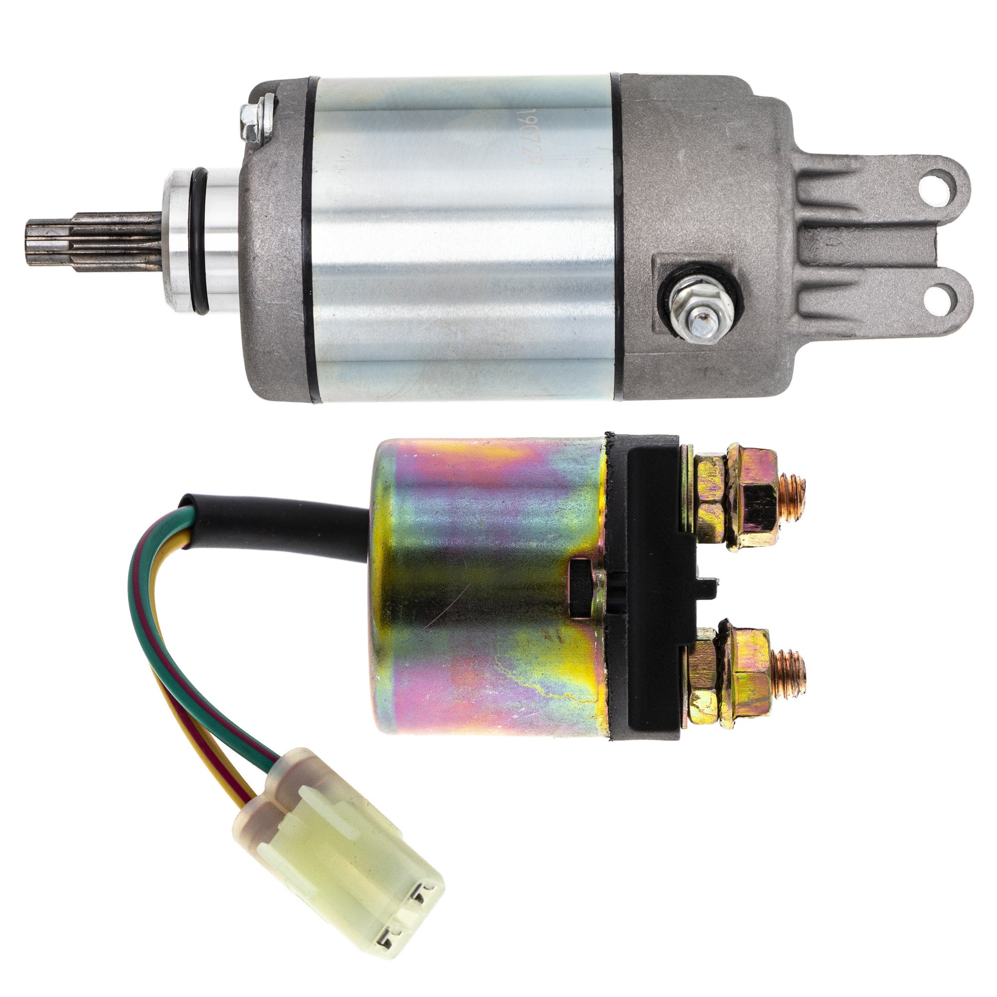 Starter Motor & Solenoid Kit for zOTHER Honda Arctic Cat Textron FourTrax 31200-HM7-003 NICHE MK1007549
