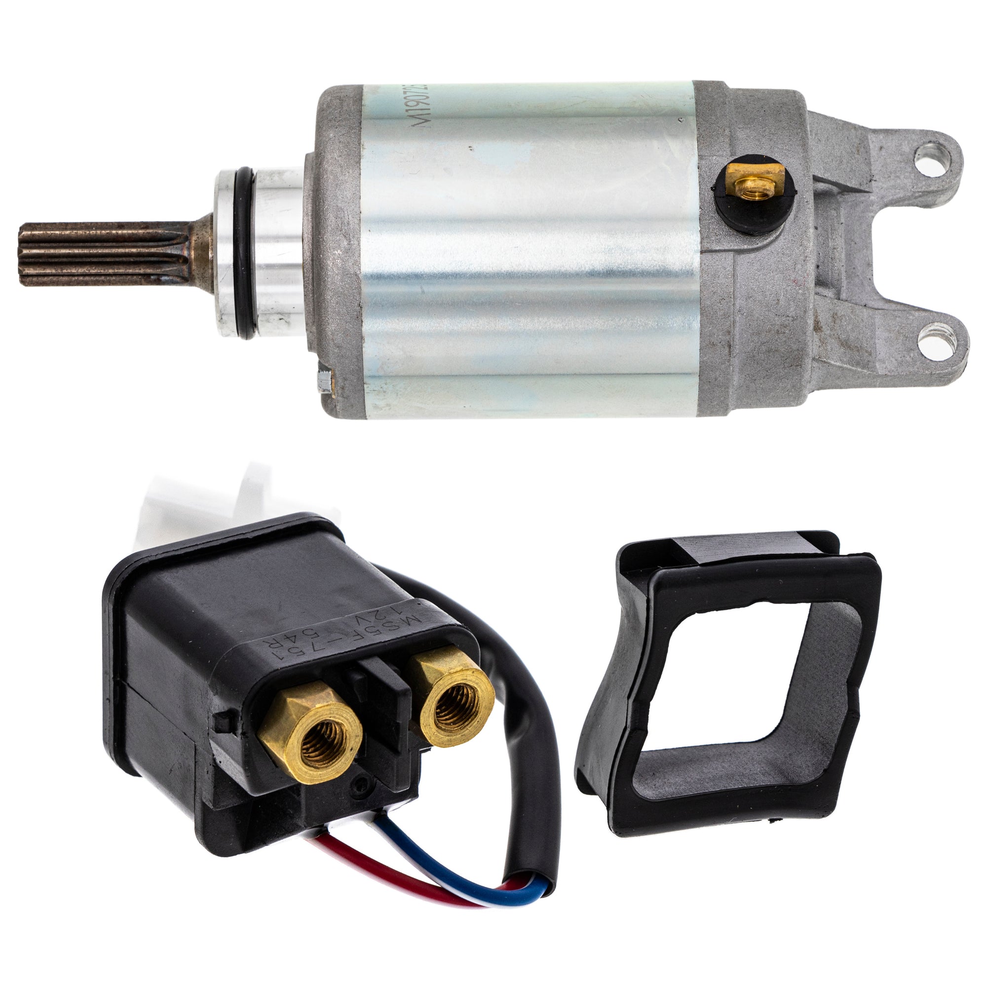 Starter Motor & Solenoid Kit for zOTHER Suzuki Quadracer 31100-45G00 NICHE MK1007563