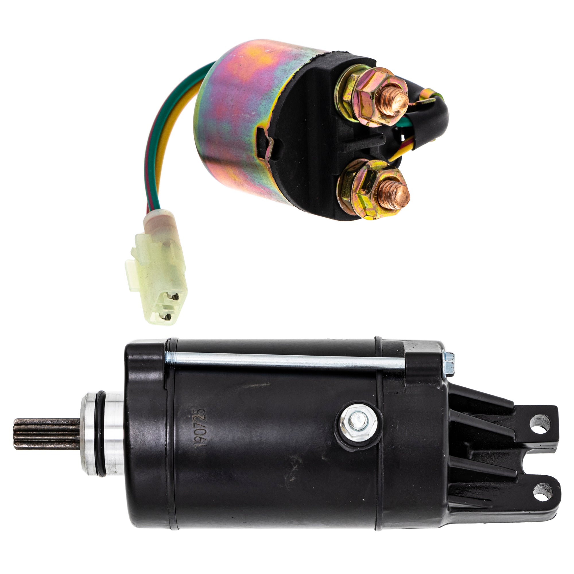 Starter Motor & Solenoid Kit for zOTHER Honda Arctic Cat Textron Pioneer FourTrax NICHE MK1007565