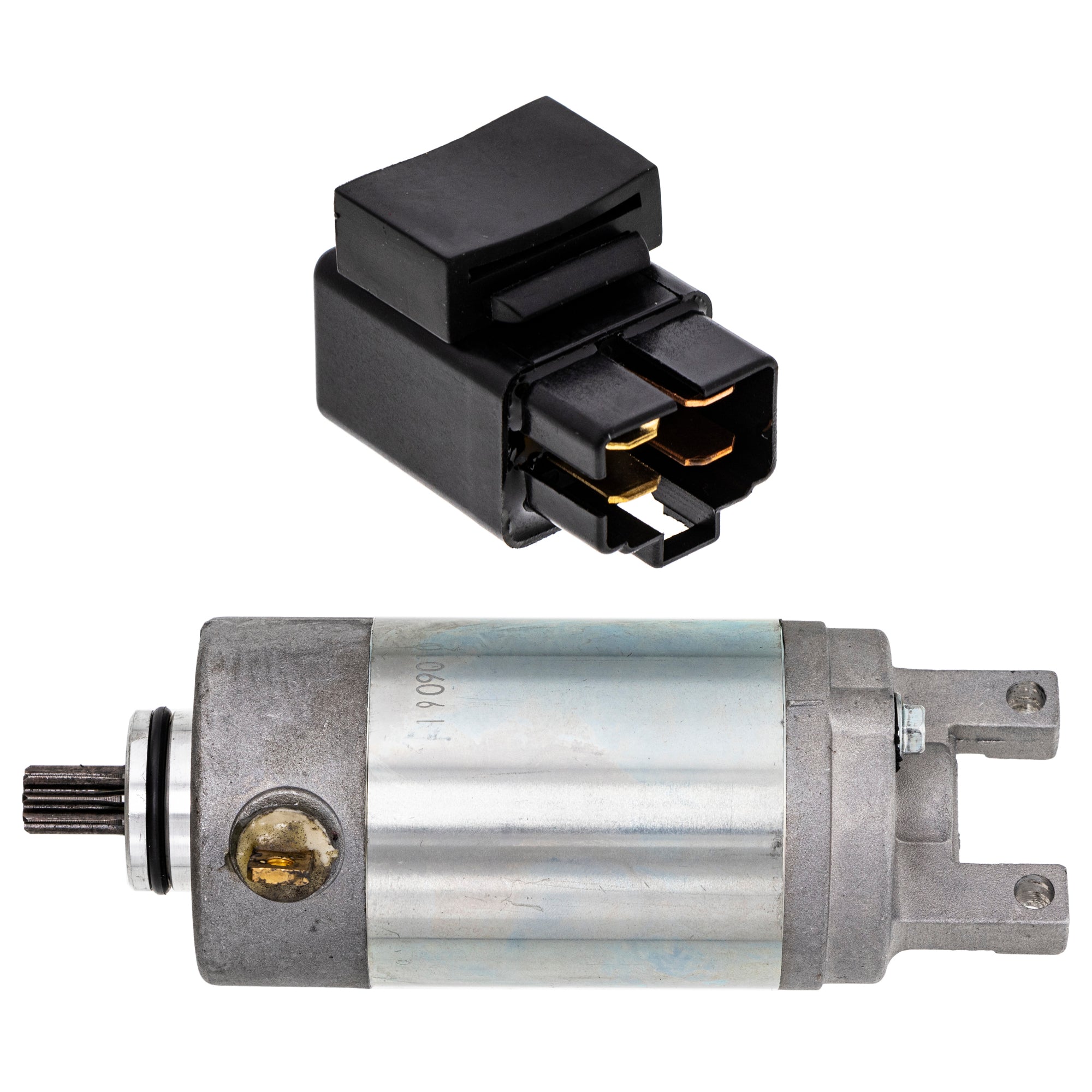 Starter Motor & Solenoid Kit for zOTHER Yamaha Grizzly Breeze 3FA-81800-01-00 NICHE MK1007577