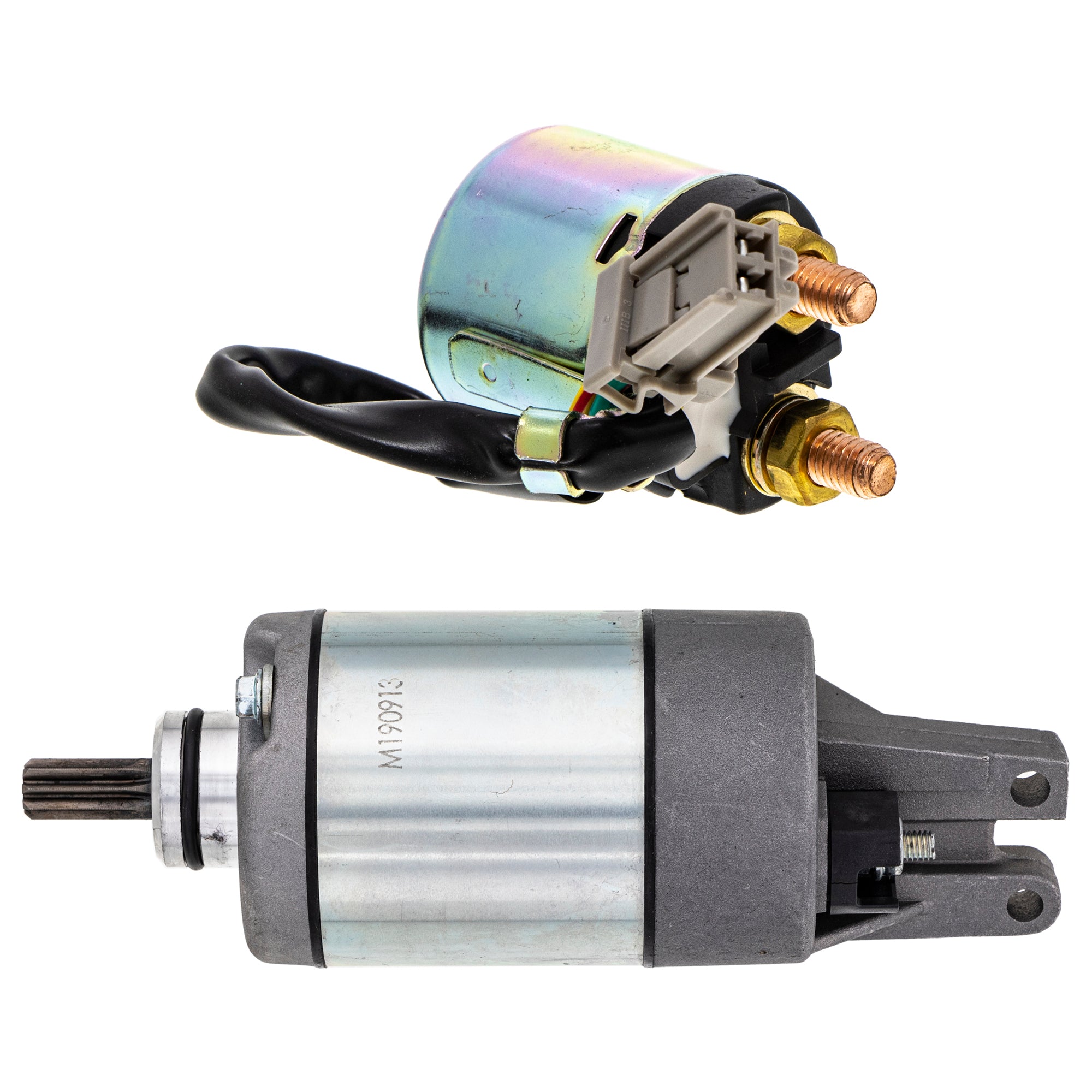 Starter Motor & Solenoid Kit for zOTHER Honda Big 06311-HL1-305 31200-HL1-A01 NICHE MK1007580