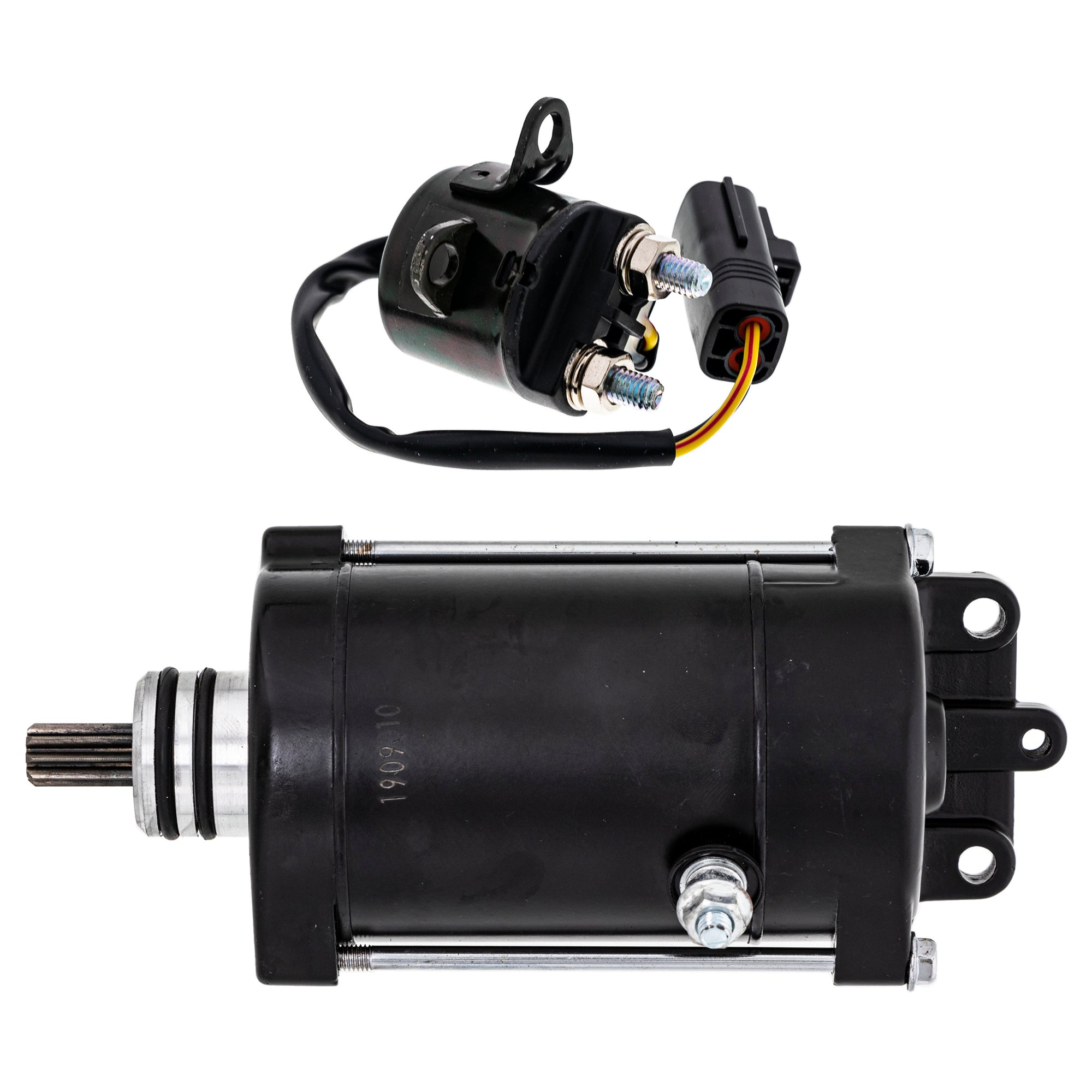 Starter Motor & Solenoid Kit for zOTHER Polaris Kawasaki Jet 21163-3702 4010675 3240110 NICHE MK1007585