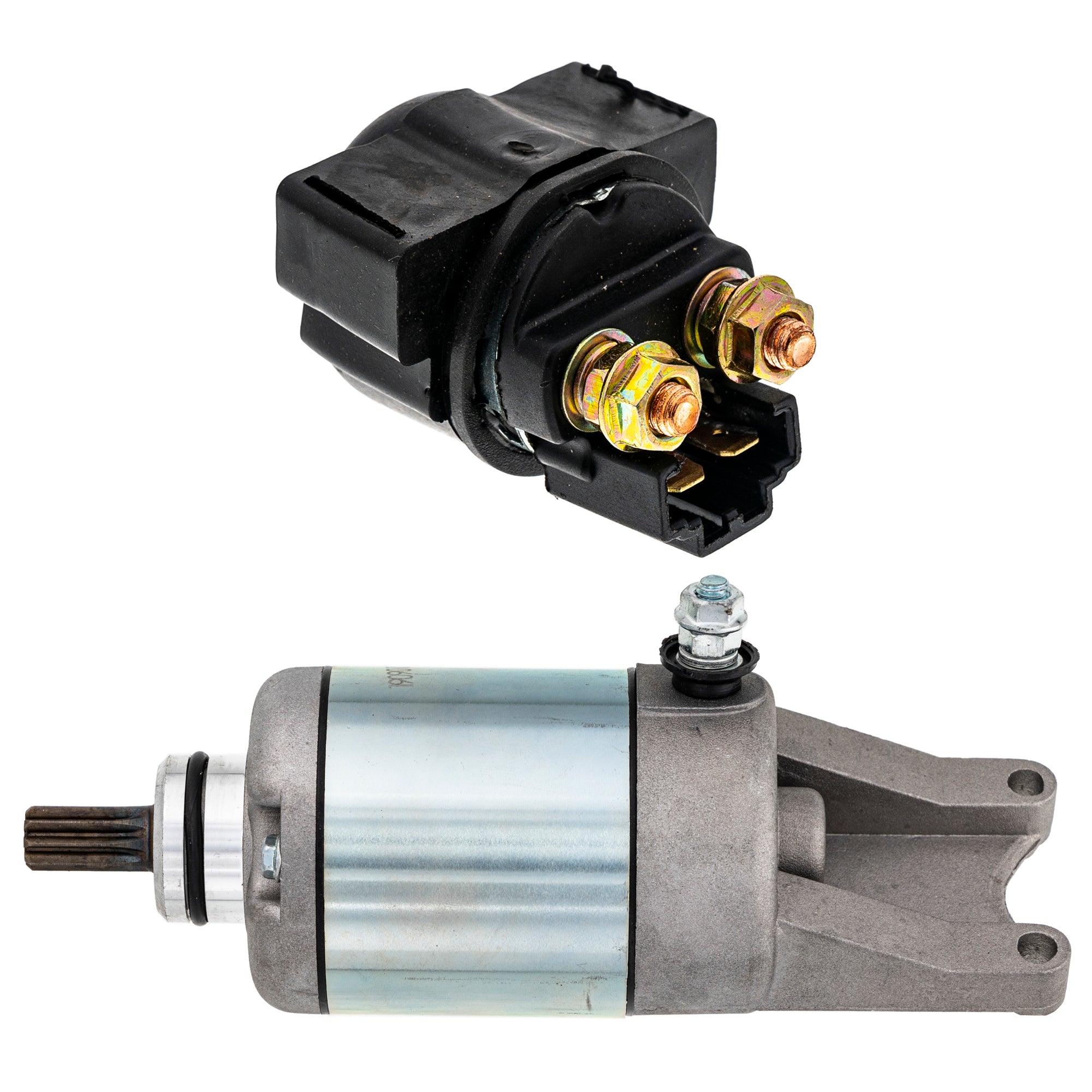 Starter Motor & Solenoid Kit for zOTHER Kawasaki Prairie 21163-1328 NICHE MK1007589