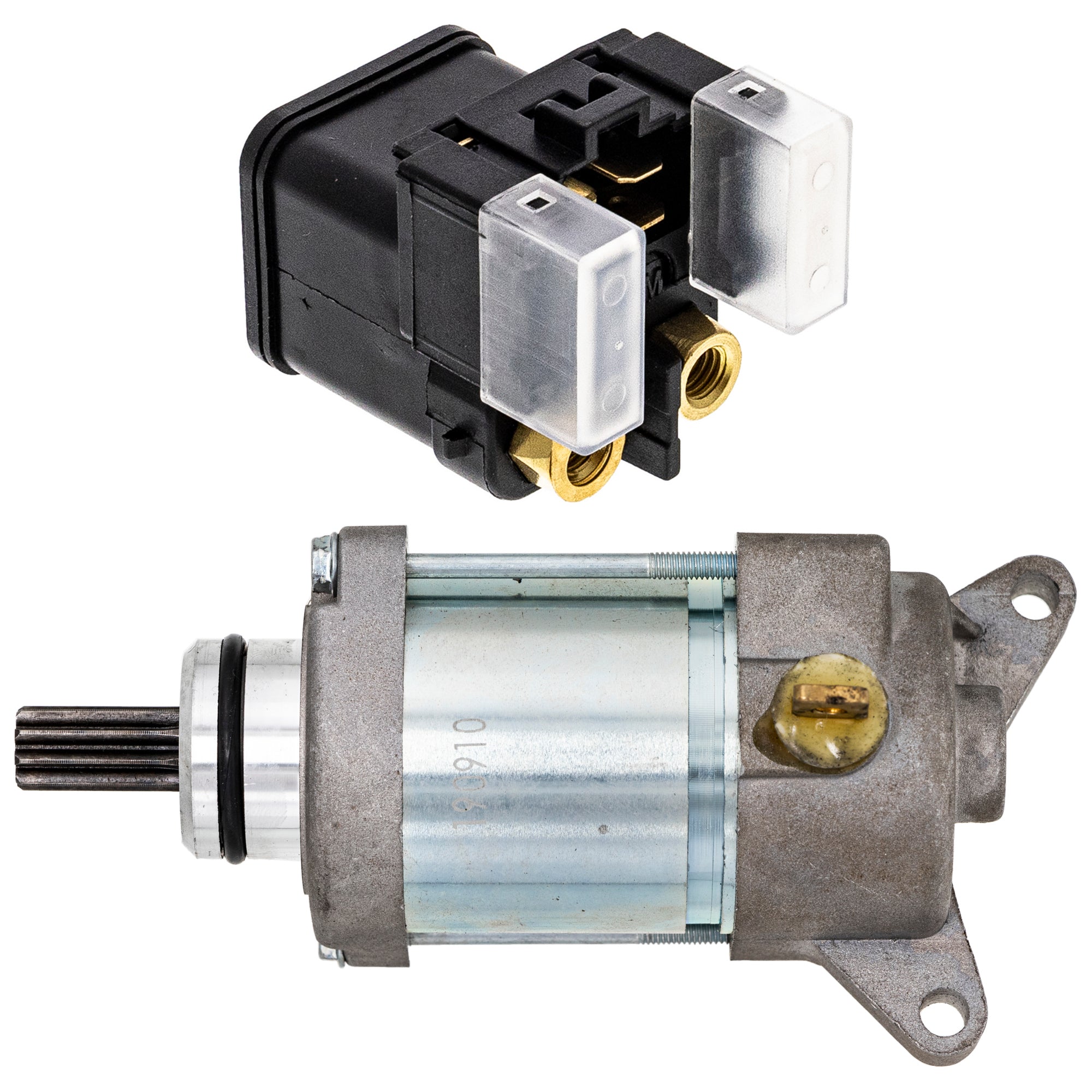 Starter Motor & Solenoid Kit for zOTHER Yamaha WR450F 5TJ-81890-30-00 NICHE MK1007591