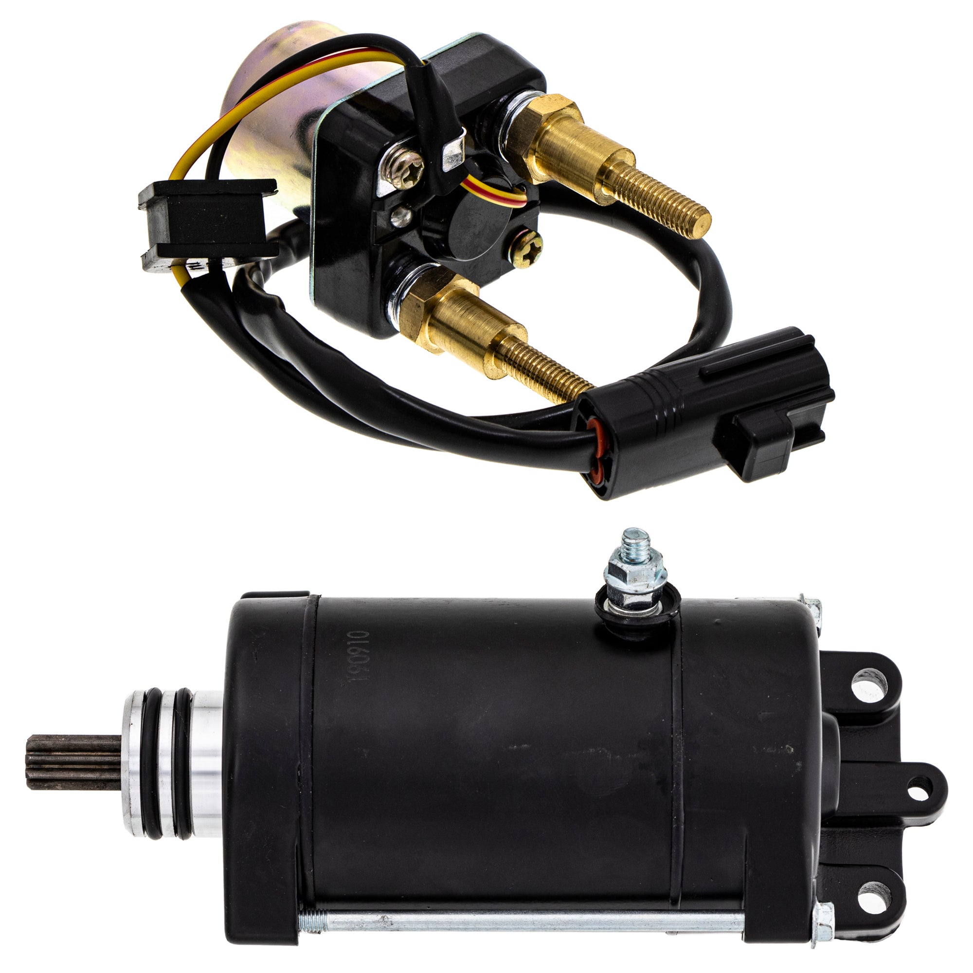 Starter Motor & Solenoid Kit for zOTHER Kawasaki Jet 21163-3721 21163-3720 NICHE MK1007626