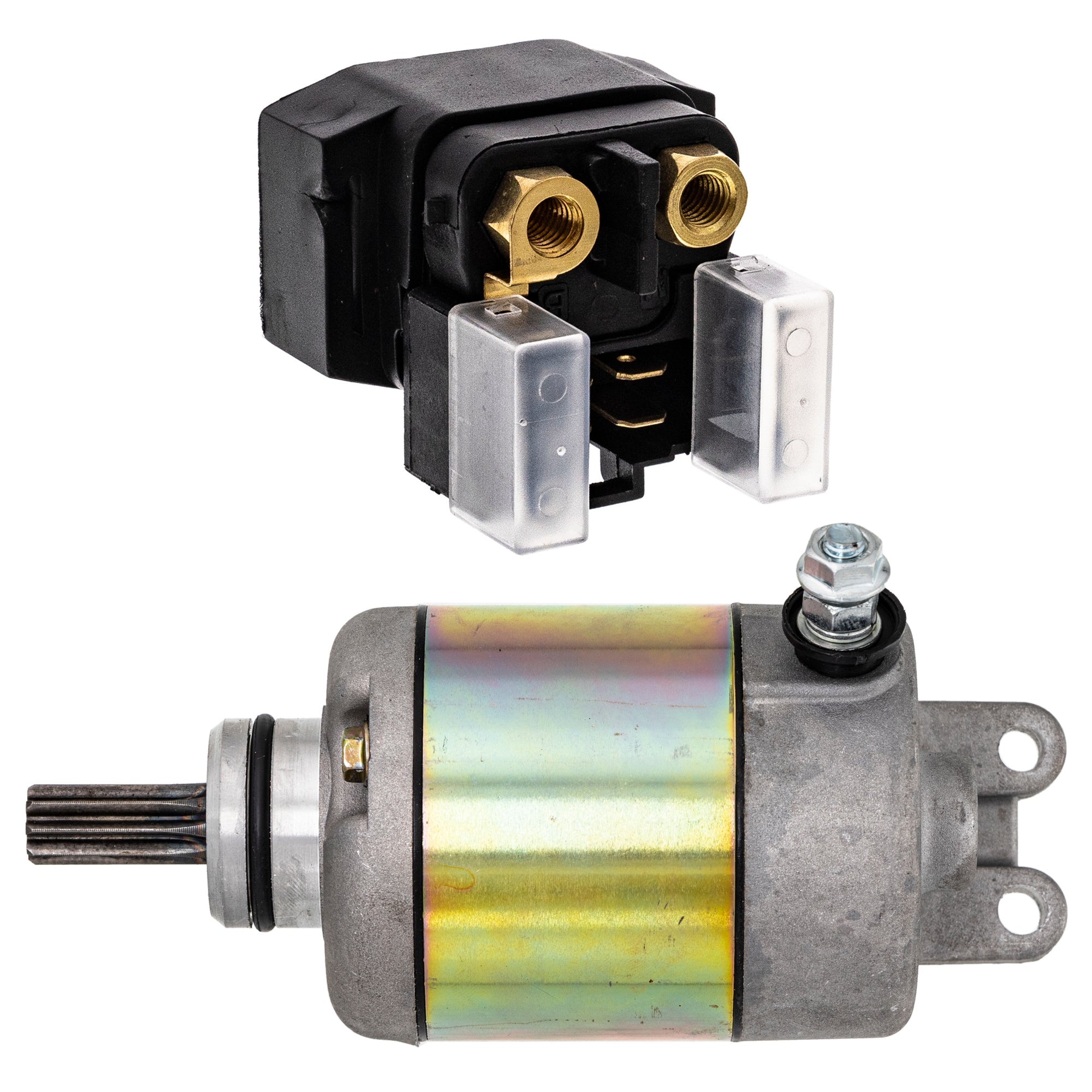 Starter Motor & Solenoid Kit for zOTHER KTM 450 78040001000 59040001000 NICHE MK1007631