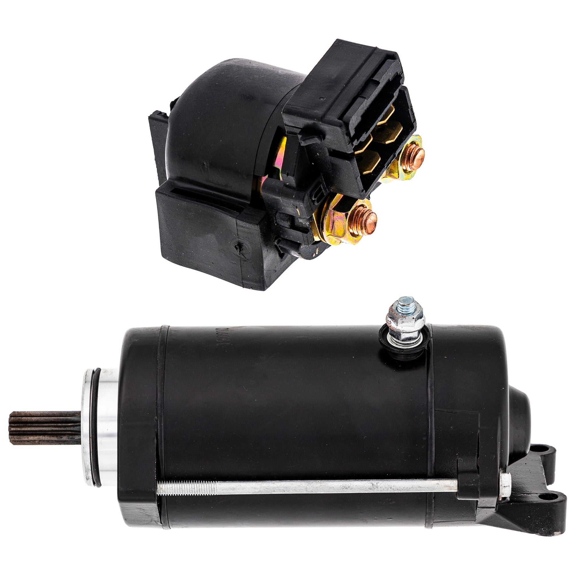 Starter Motor & Solenoid Kit for zOTHER Kawasaki Vulcan 21163-1271 21163-1109 NICHE MK1007634