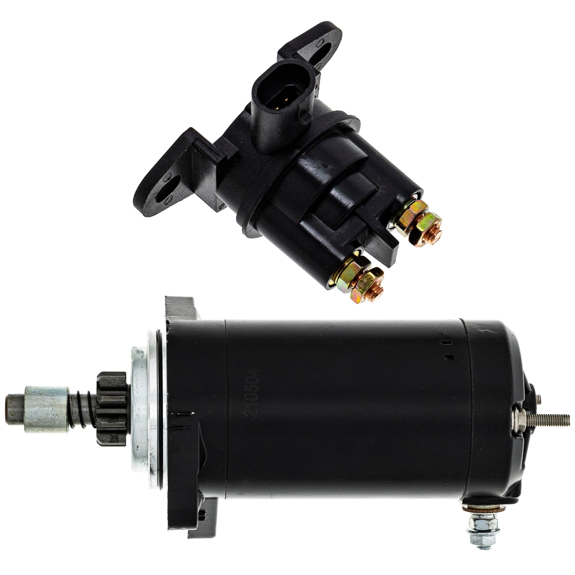 Starter Motor & Solenoid Kit for zOTHER BRP Can-Am Ski-Doo Sea-Doo SPX Sportster SPI NICHE MK1007640