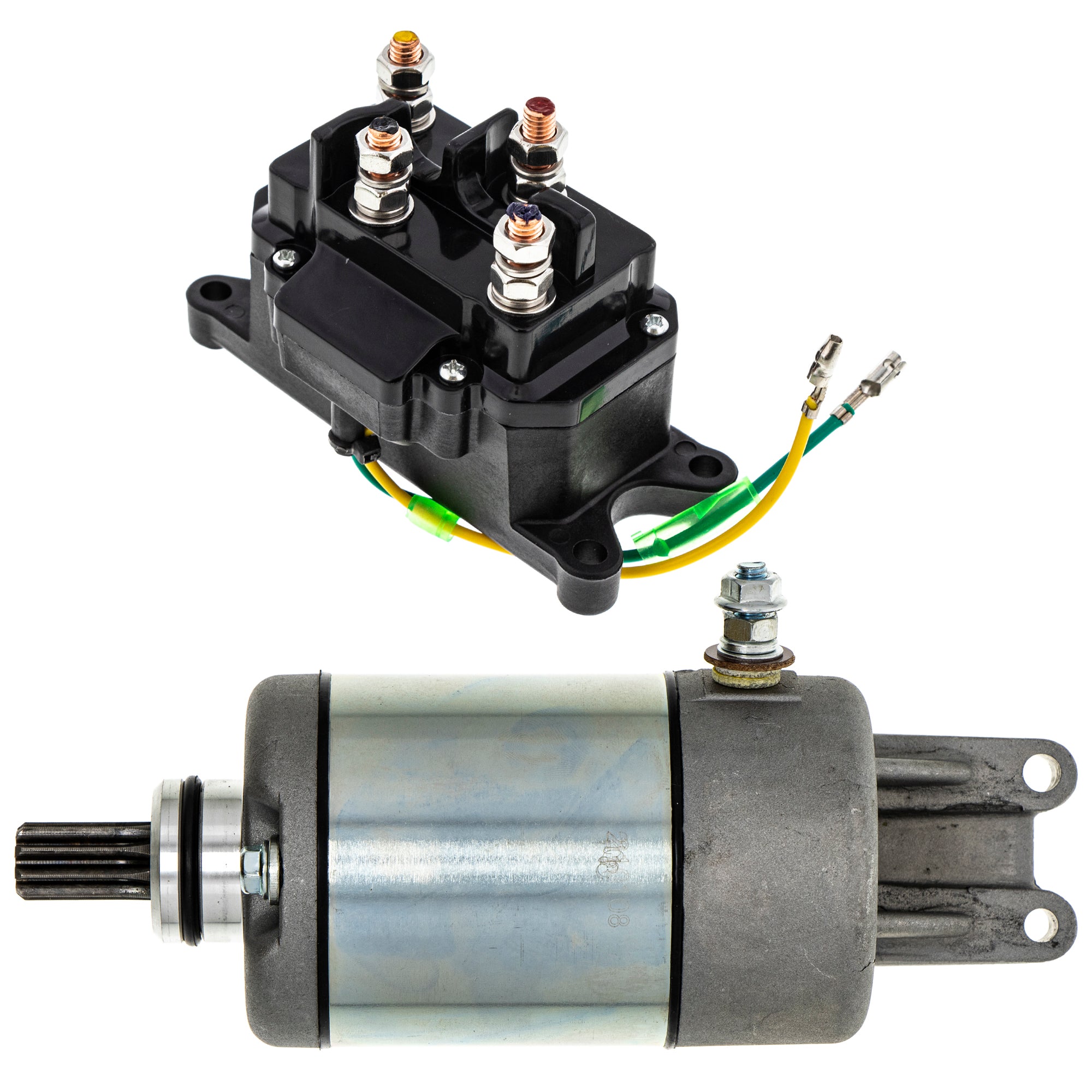 Starter Motor & Solenoid Kit for zOTHER BRP Can-Am Ski-Doo Sea-Doo Outlander NICHE MK1007646