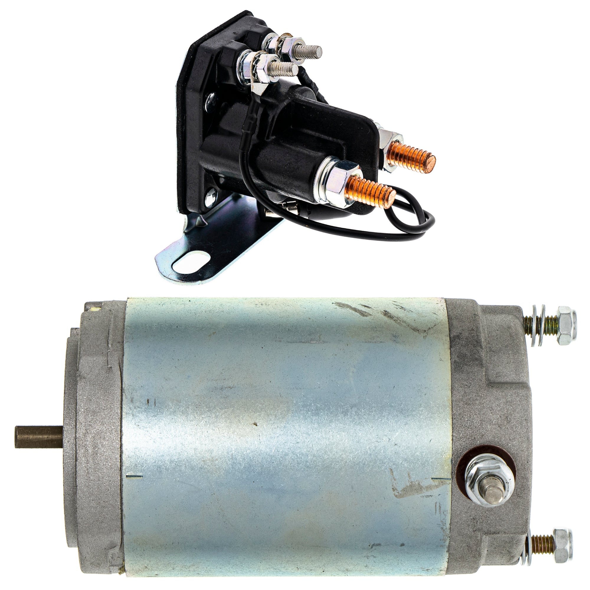 Starter Motor & Solenoid Kit for zOTHER Polaris WideTrak Voyager Switchback SKS NICHE MK1007649