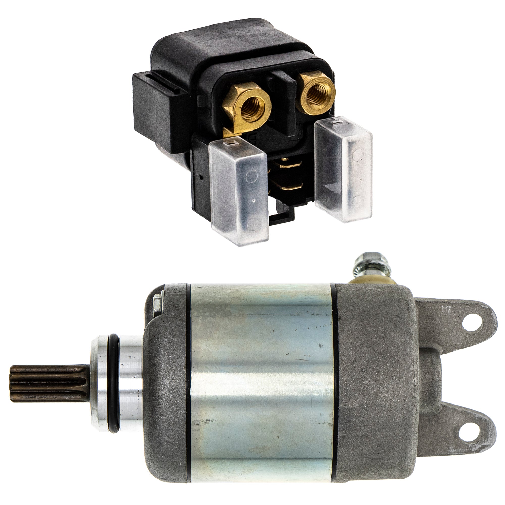 Starter Motor & Solenoid Kit for zOTHER Arctic Cat Textron 250 NICHE MK1007664