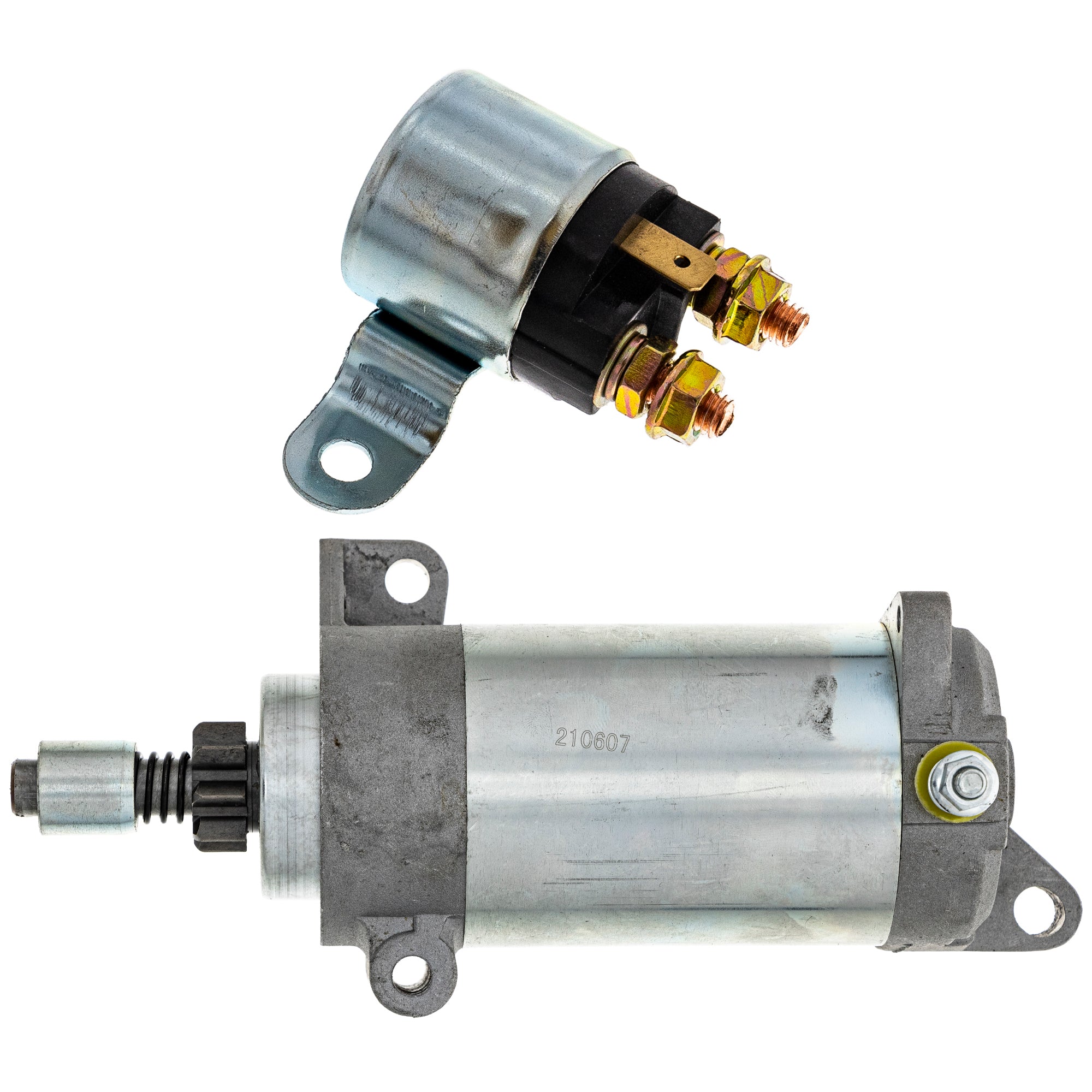 Starter Motor & Solenoid Kit for BRP Can-Am Ski-Doo Sea-Doo Summit Skandic MX Mach NICHE MK1007674