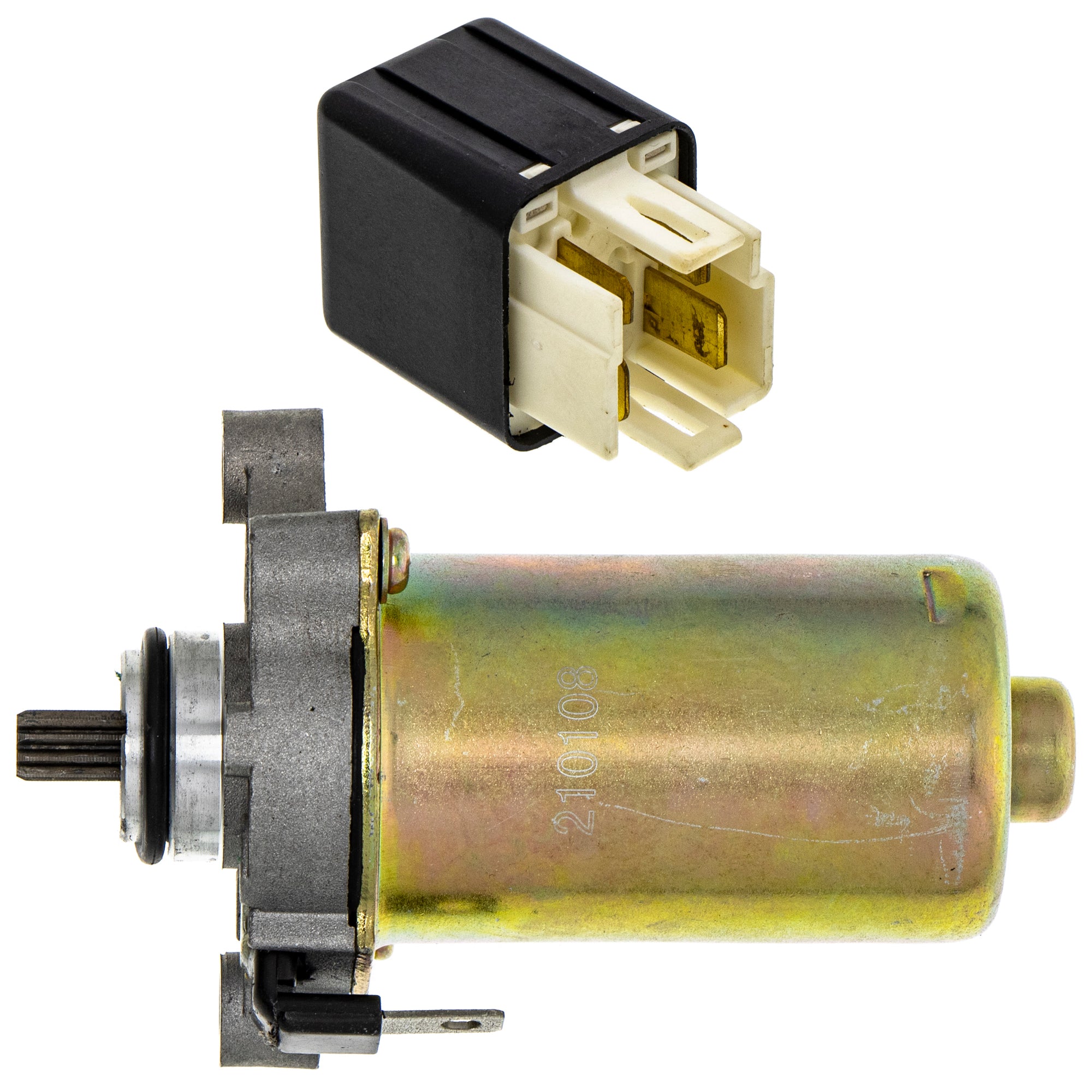 Starter Motor & Solenoid Kit for zOTHER Honda Elite 31210-GE1-712 31200-GE1-712 NICHE MK1007693