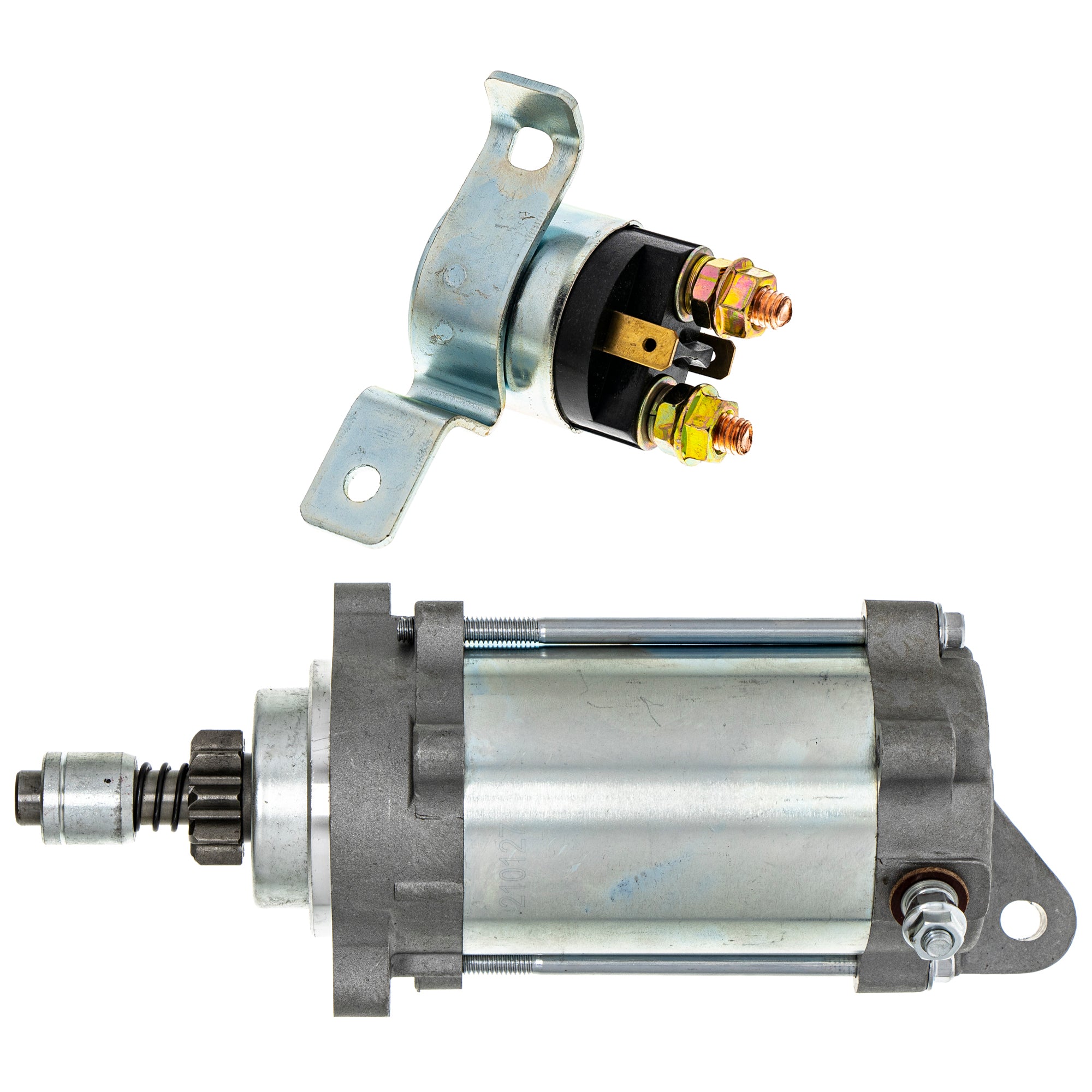 Starter Motor & Solenoid Kit for BRP Can-Am Ski-Doo Sea-Doo Tundra Summit Renegade MX NICHE MK1007696