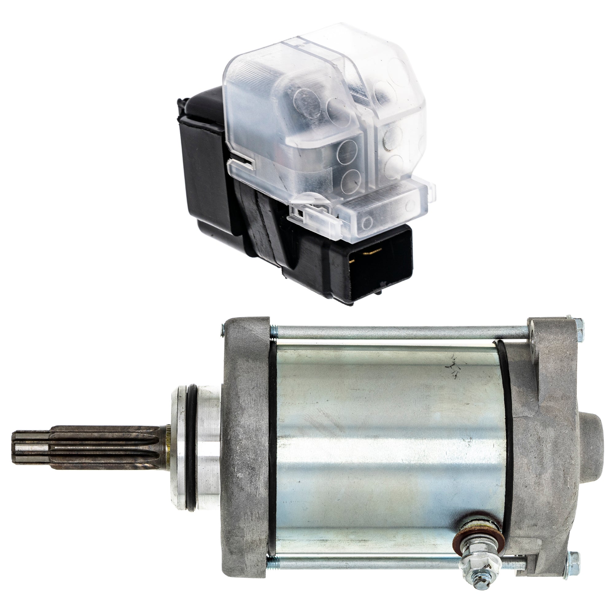 Starter Motor & Solenoid Kit for zOTHER Arctic Cat Textron Cat NICHE MK1007715