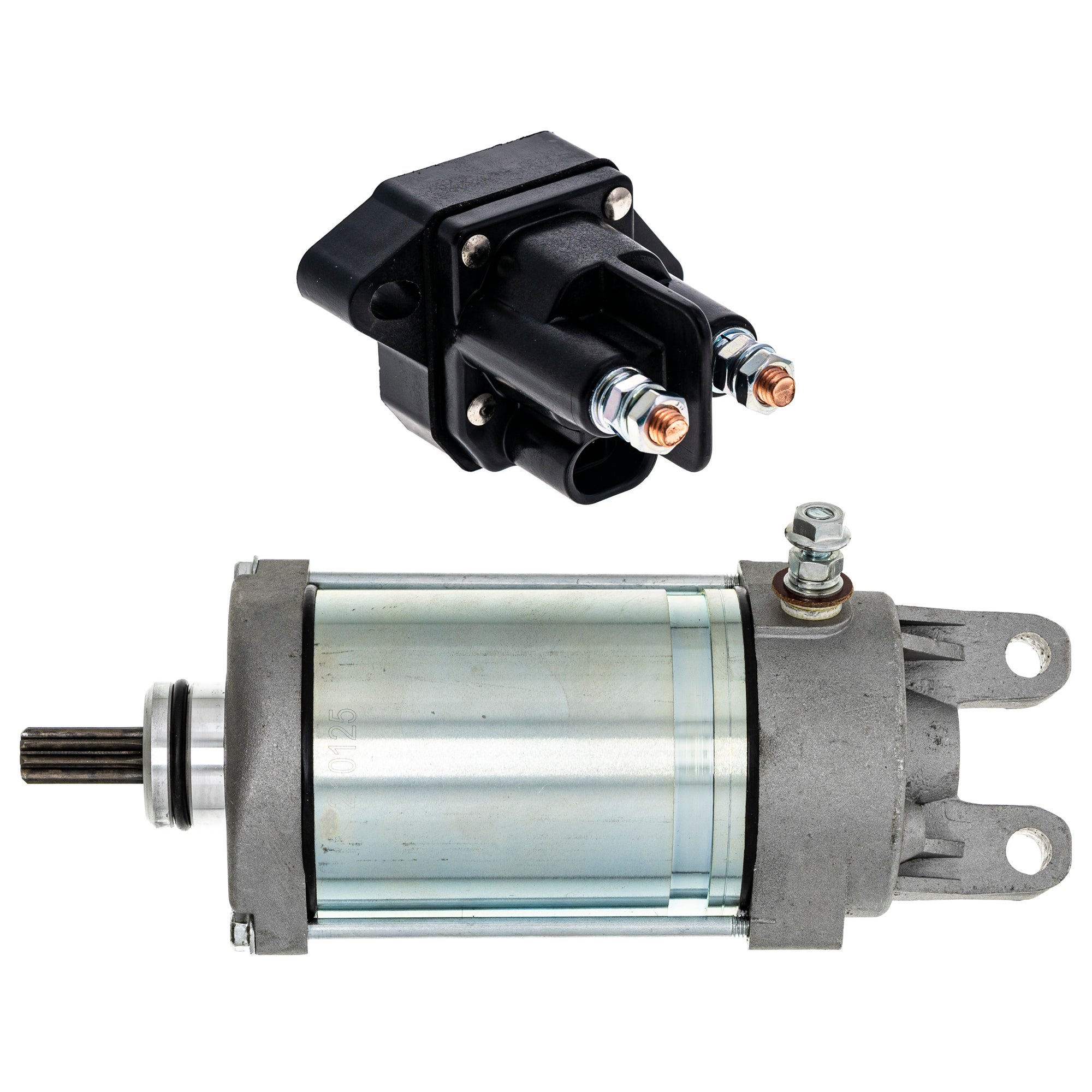 Starter Motor & Solenoid Kit for zOTHER Arctic Cat Textron SR Sidewinder NICHE MK1007723