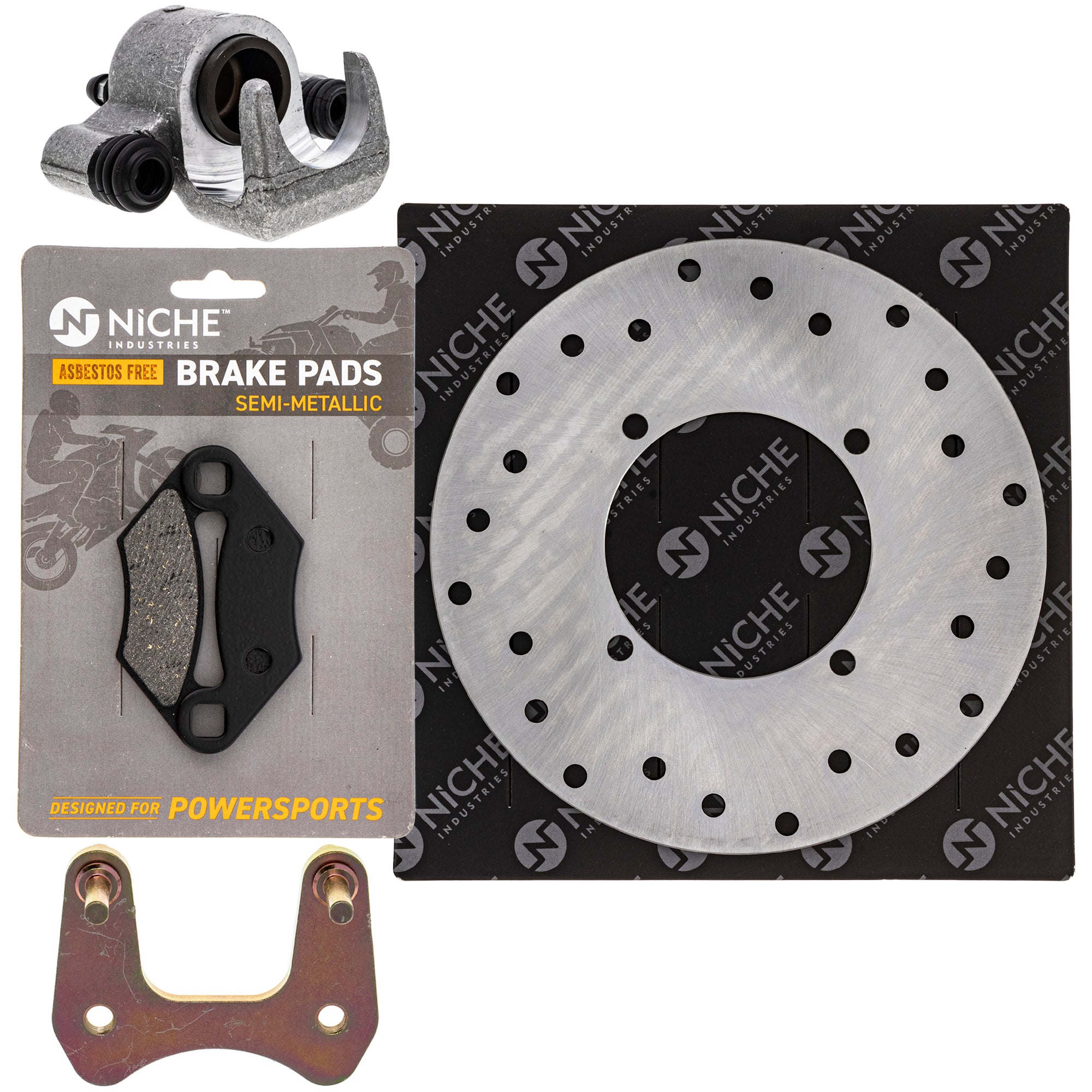 Single Caliper, Rotor, Pad Set for zOTHER Polaris ATP NICHE MK1007904
