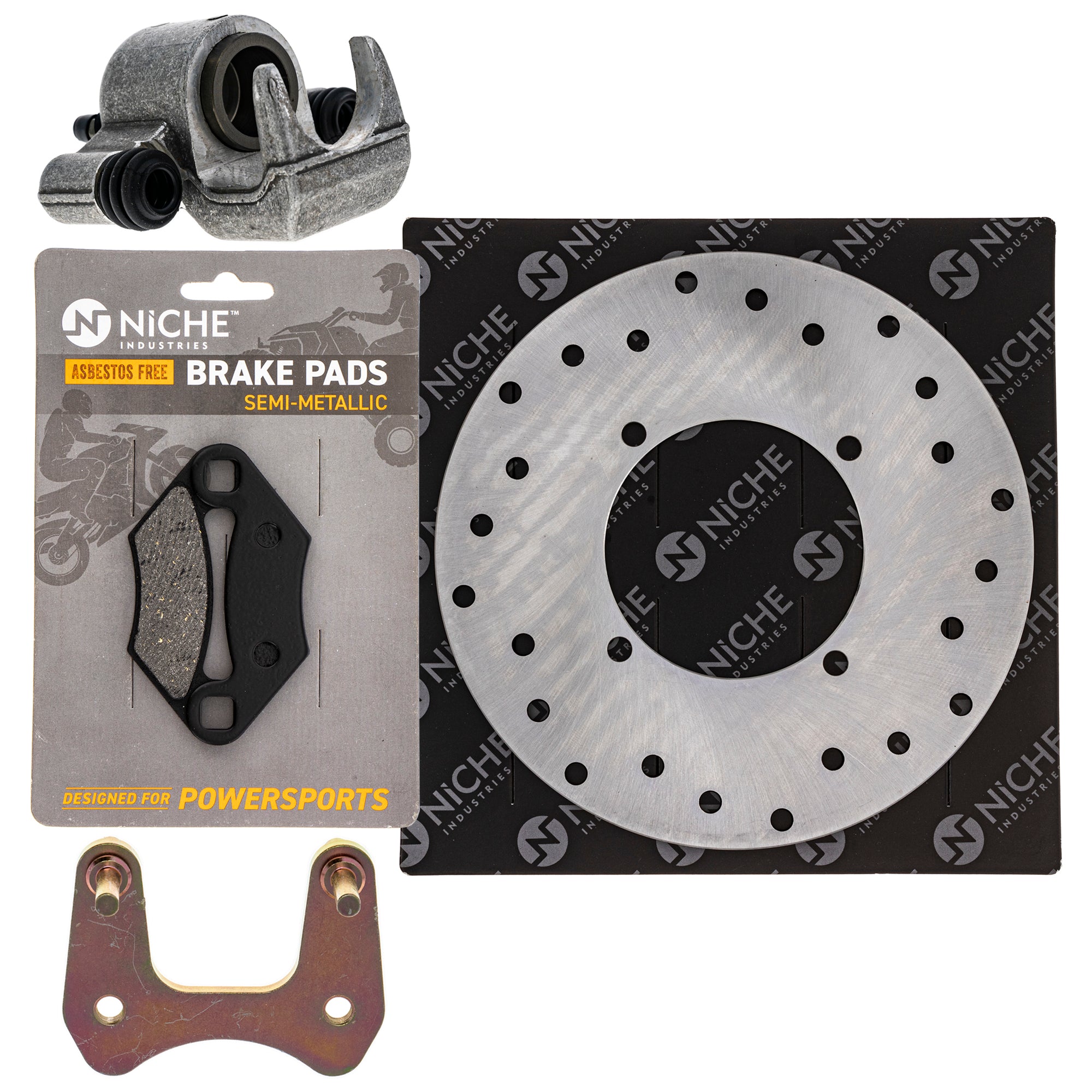 Single Caliper, Rotor, Pad Set for zOTHER Polaris ATP NICHE MK1007909